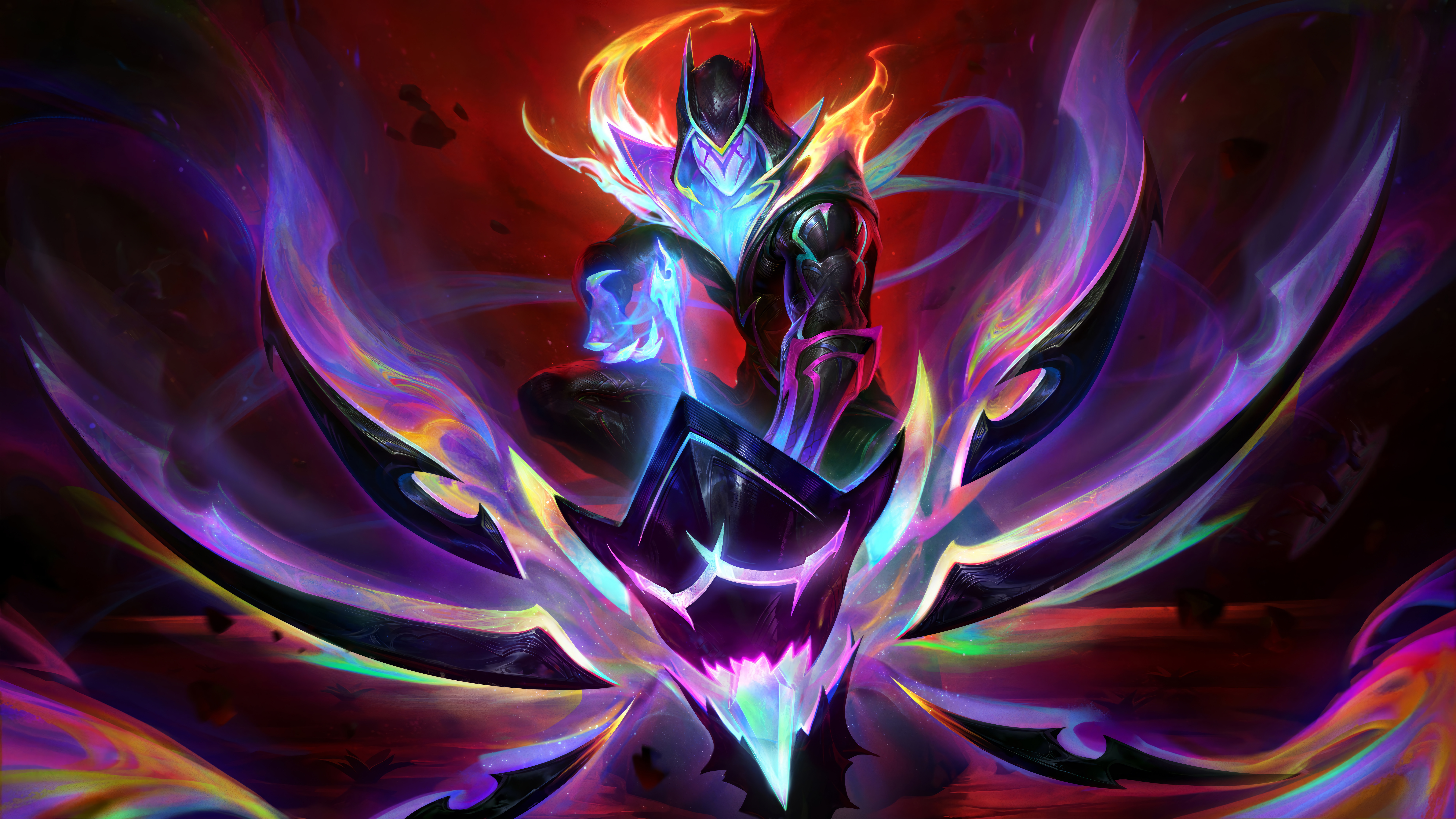 Empyrean League Of Legends Varus League Of Legends Video Games GZG 4K Riot Games Digital Art League  7680x4320