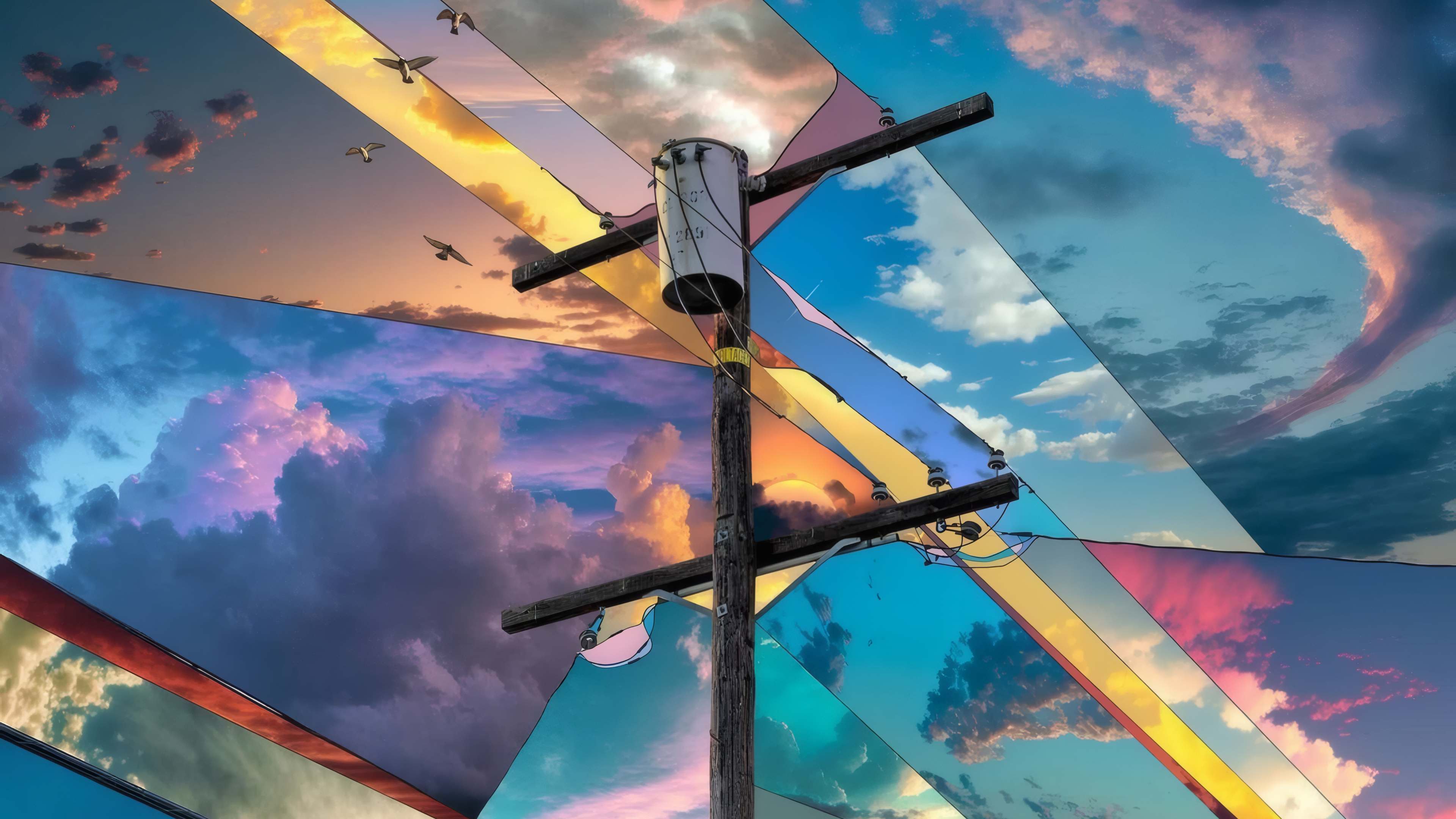 Photography Collage Utility Pole Alex Hyner Cropped 3840x2160