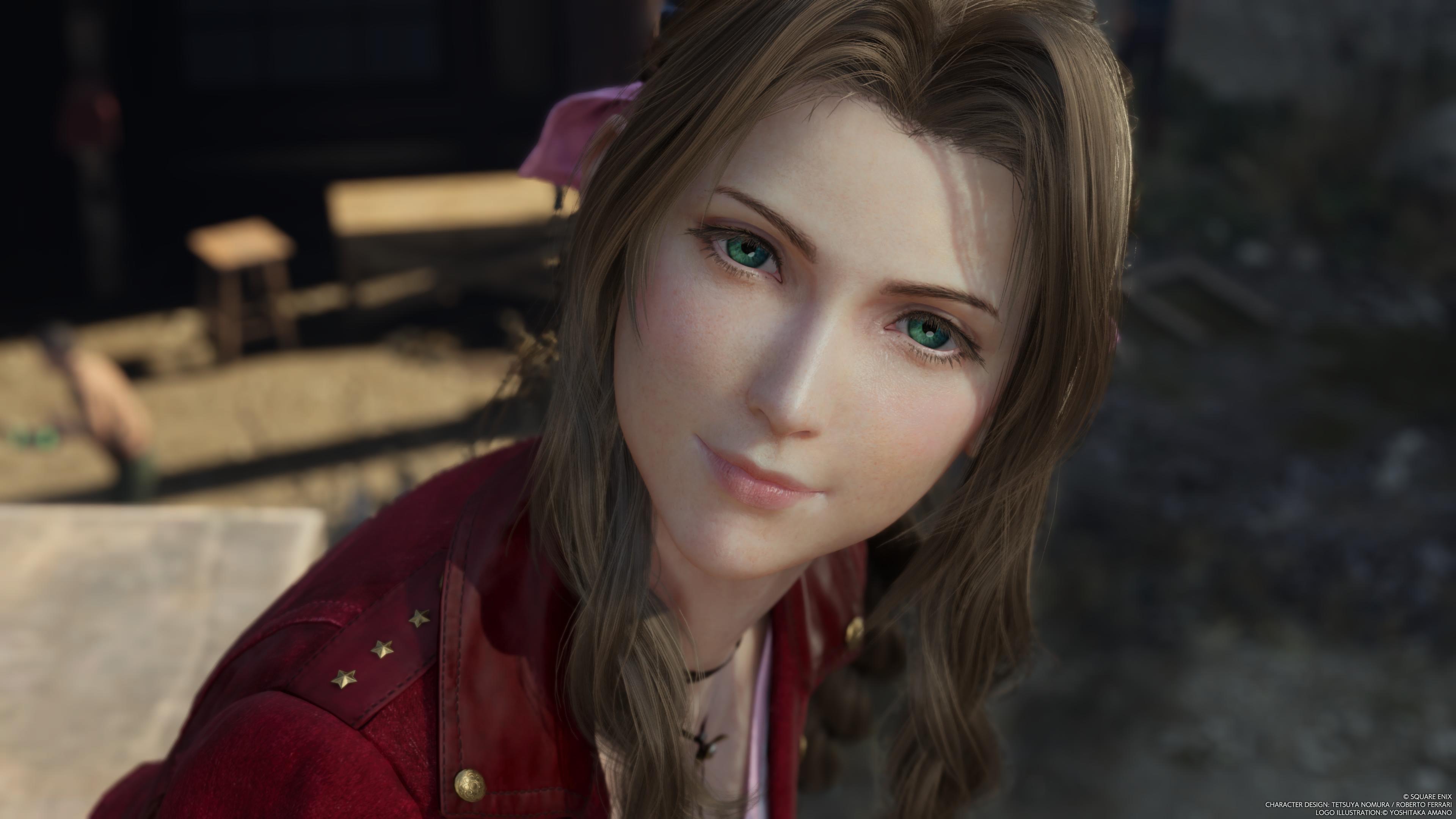 Final Fantasy Vii Rebirth Aerith Gainsborough Final Fantasy Video Games Video Game Characters Video  3840x2160
