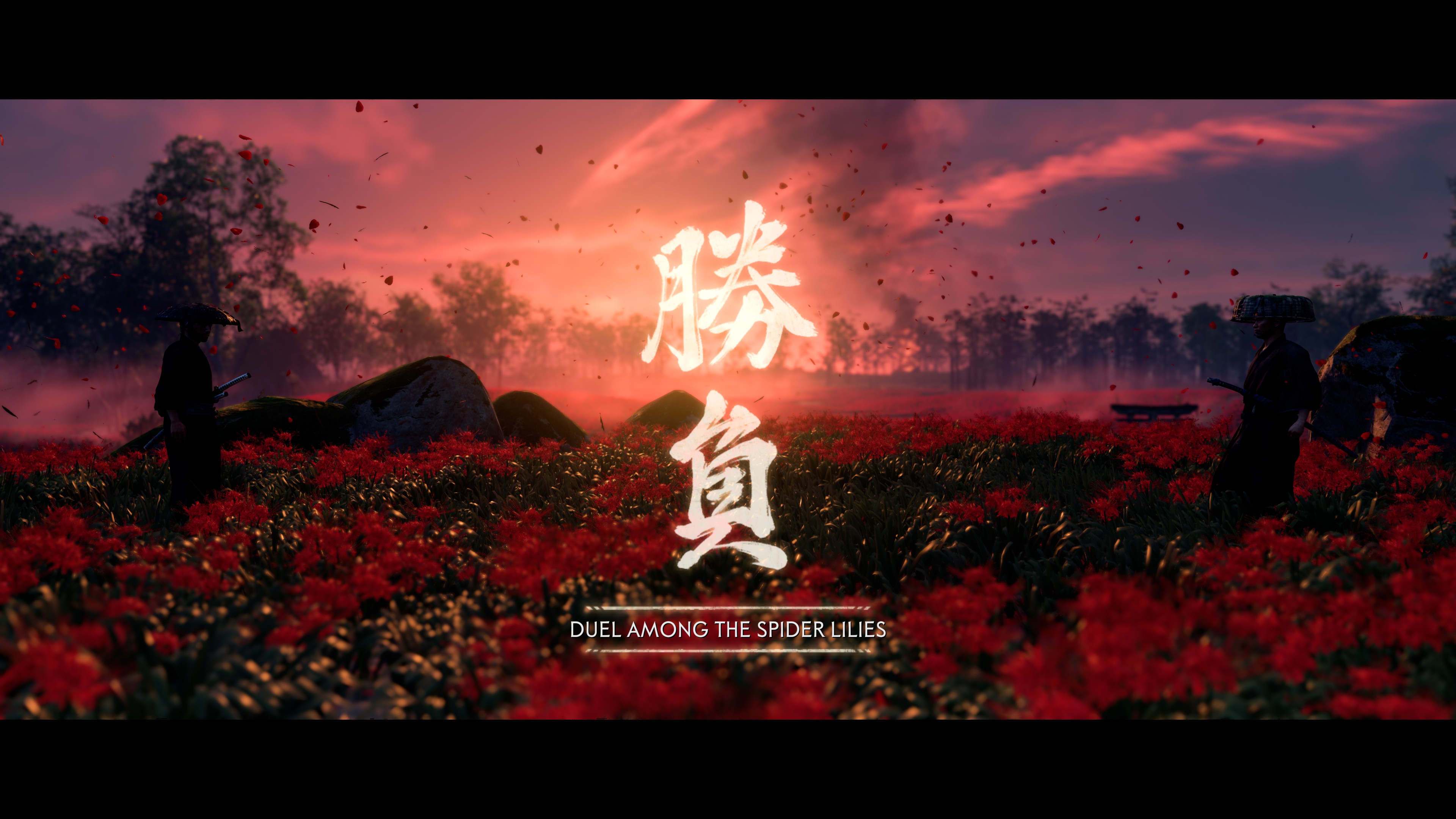 Ghost Of Tsushima Loading Screen Samurai Duel Video Games 3840x2160