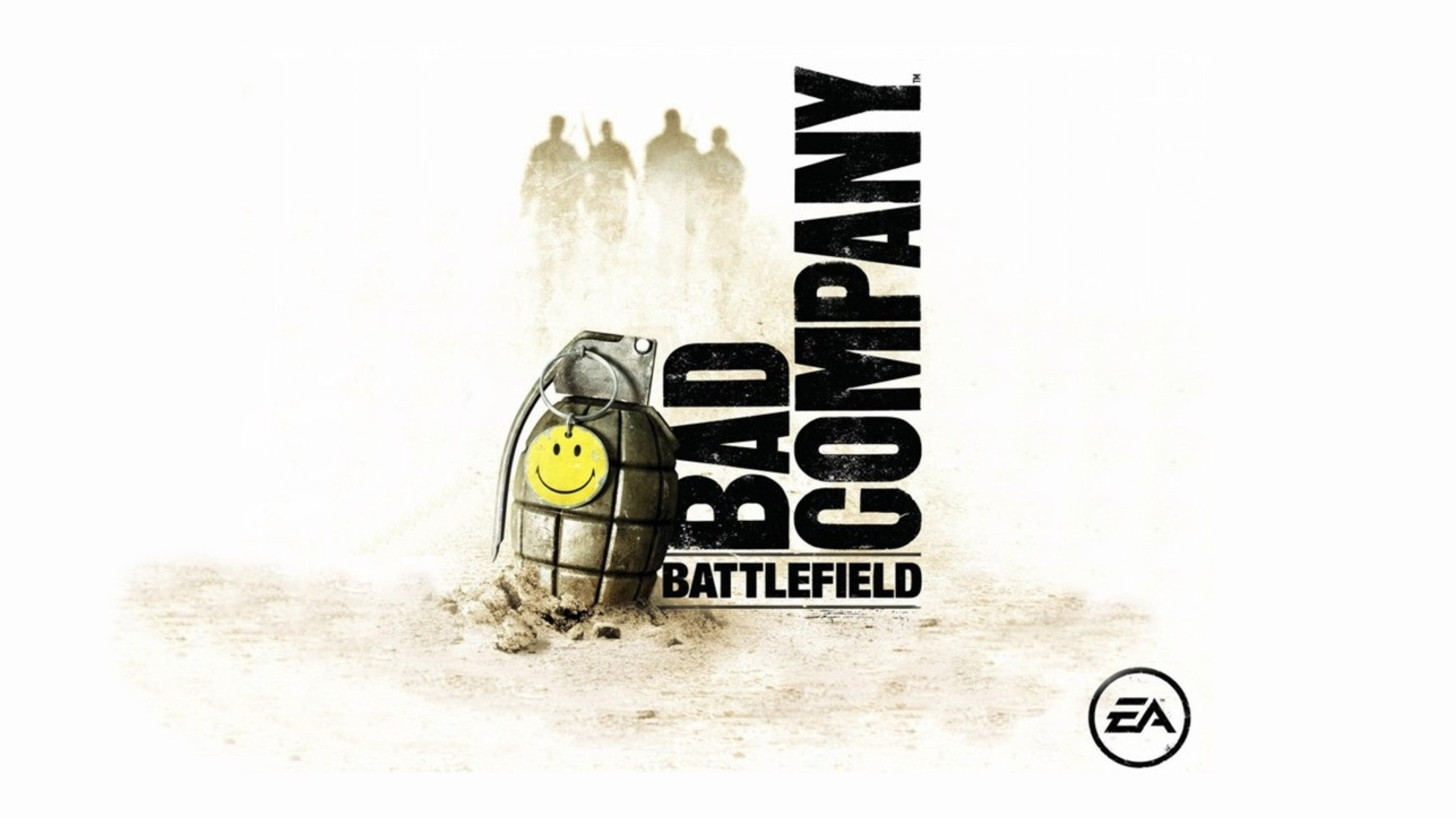 Battlefield Game Battlefield Bad Company Game Grenades Desert Smiley Logo 1920x1080