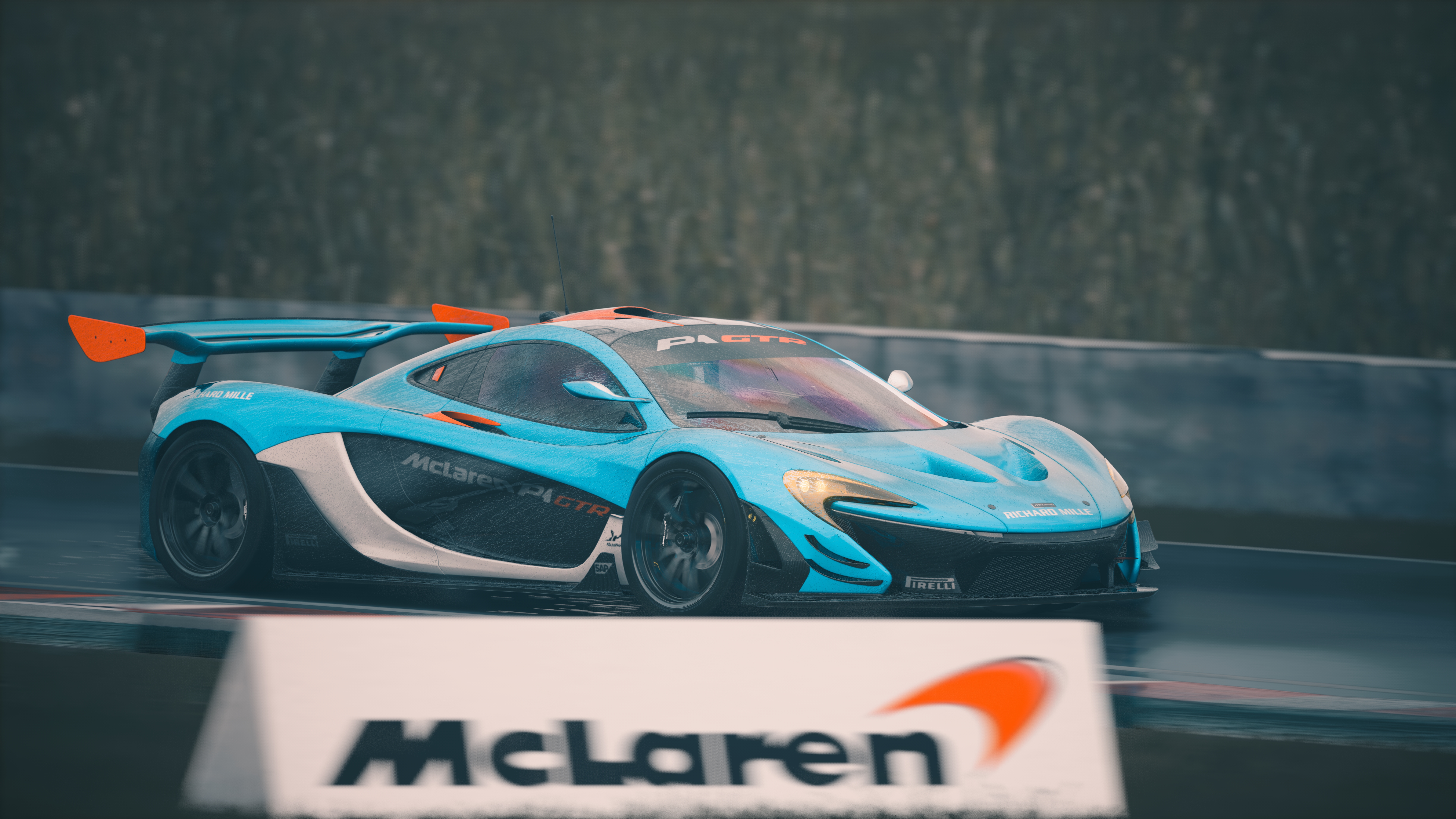 McLaren P1 Car PC Gaming Assetto Corsa 7680x4320