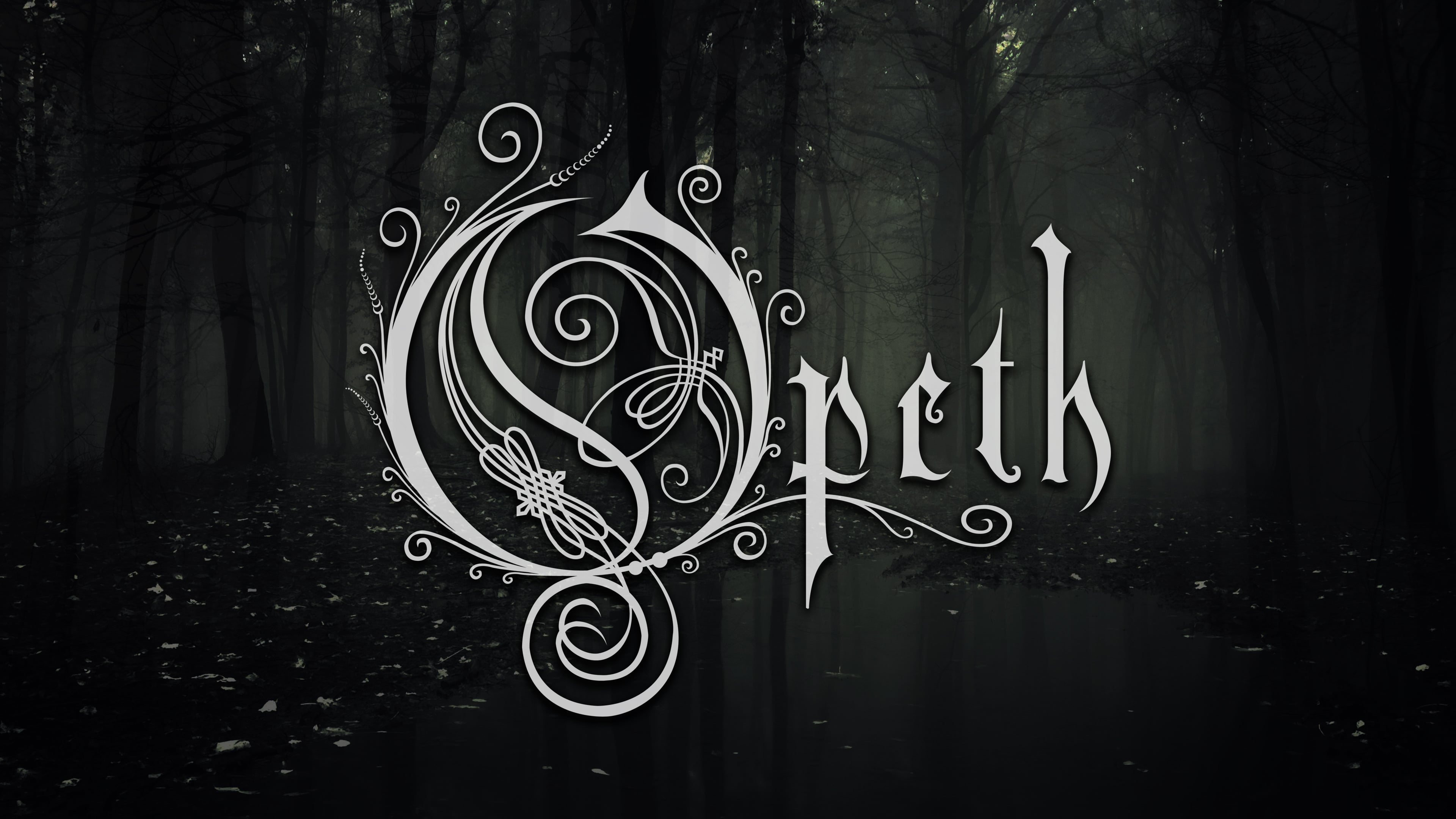 Opeth Band Logo Progressive Metal Progressive Rock Death Metal 3840x2160