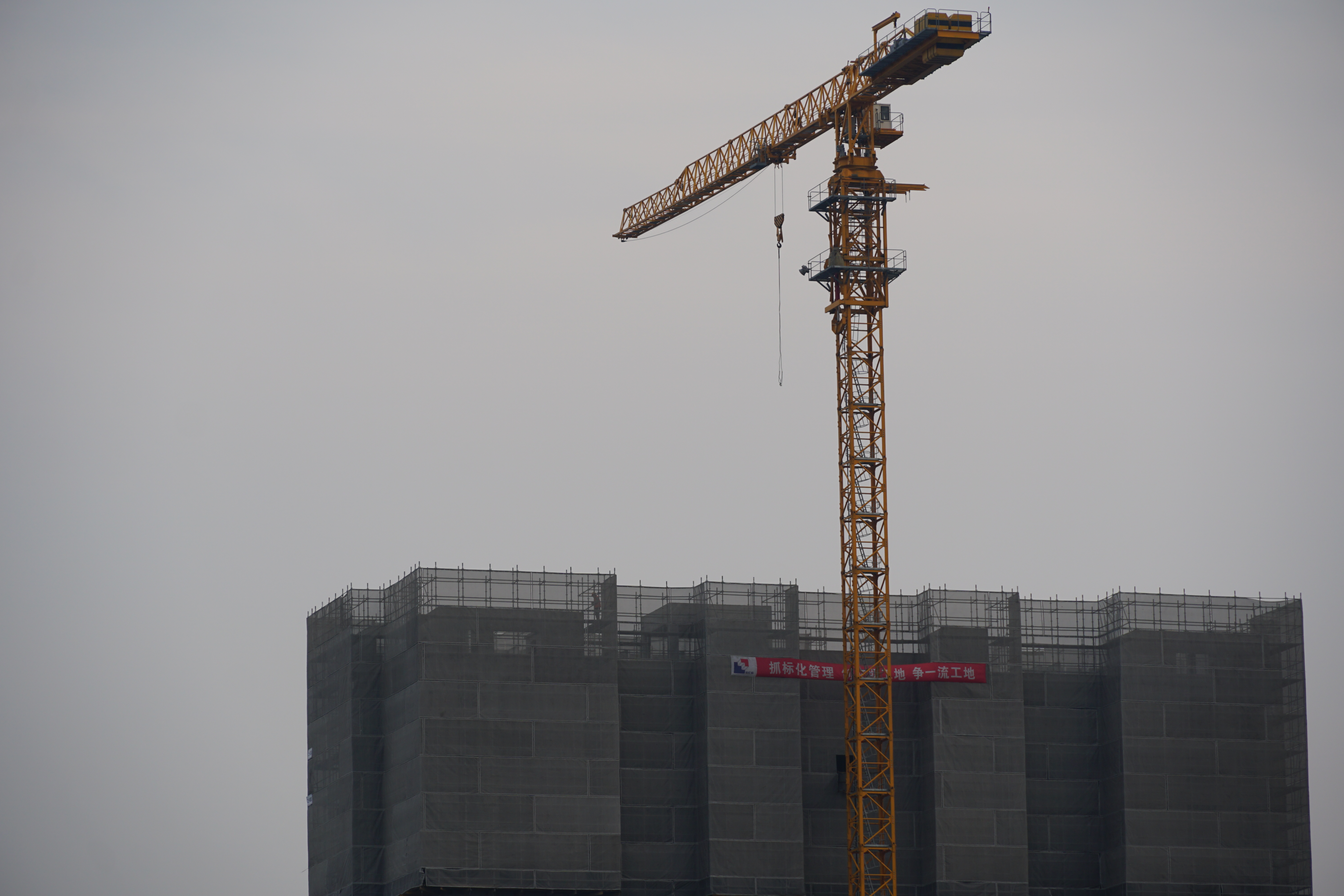 Building City Cranes Machine 6000x4000