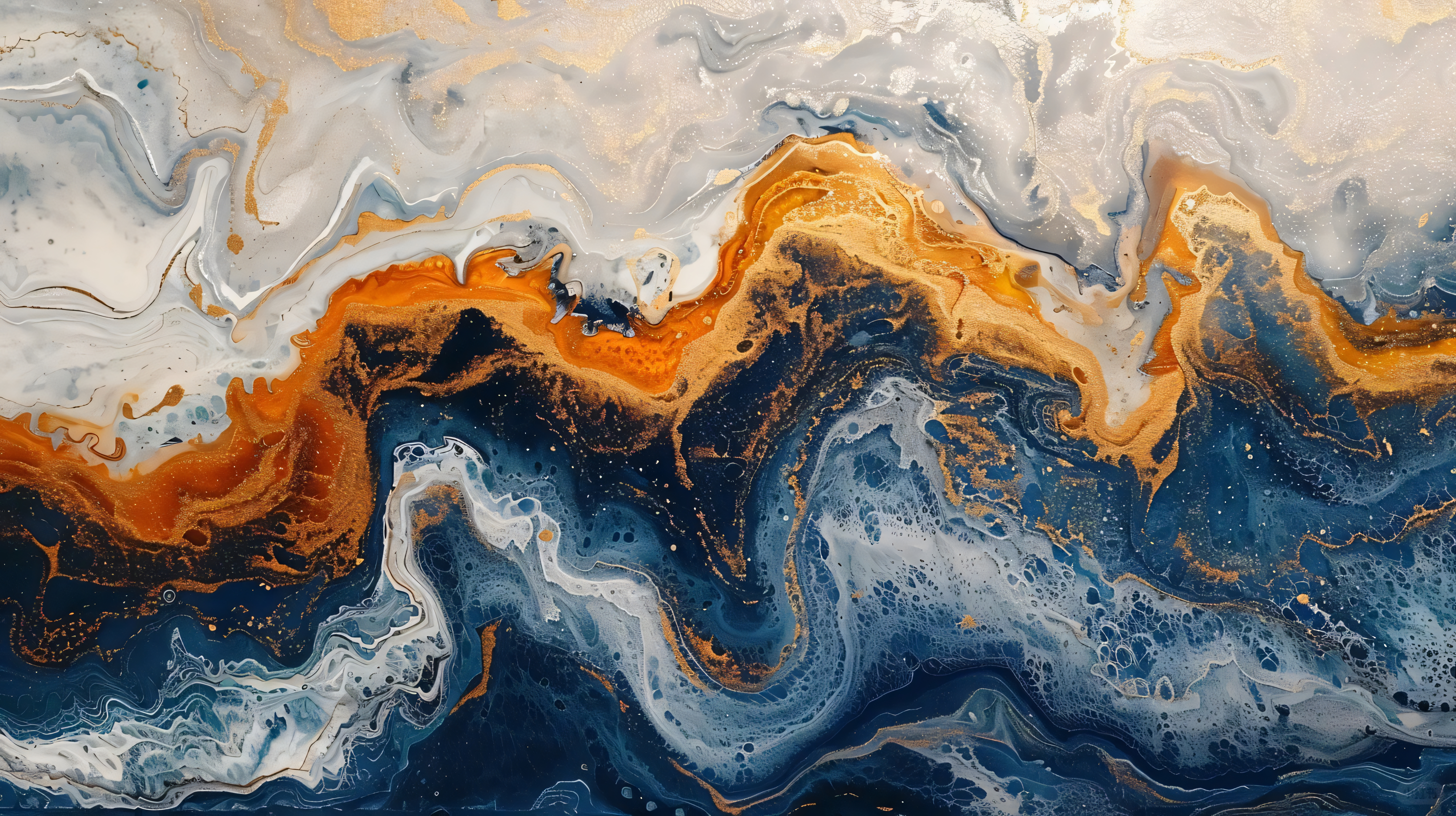 Abstract Fluid Flowing 5824x3264