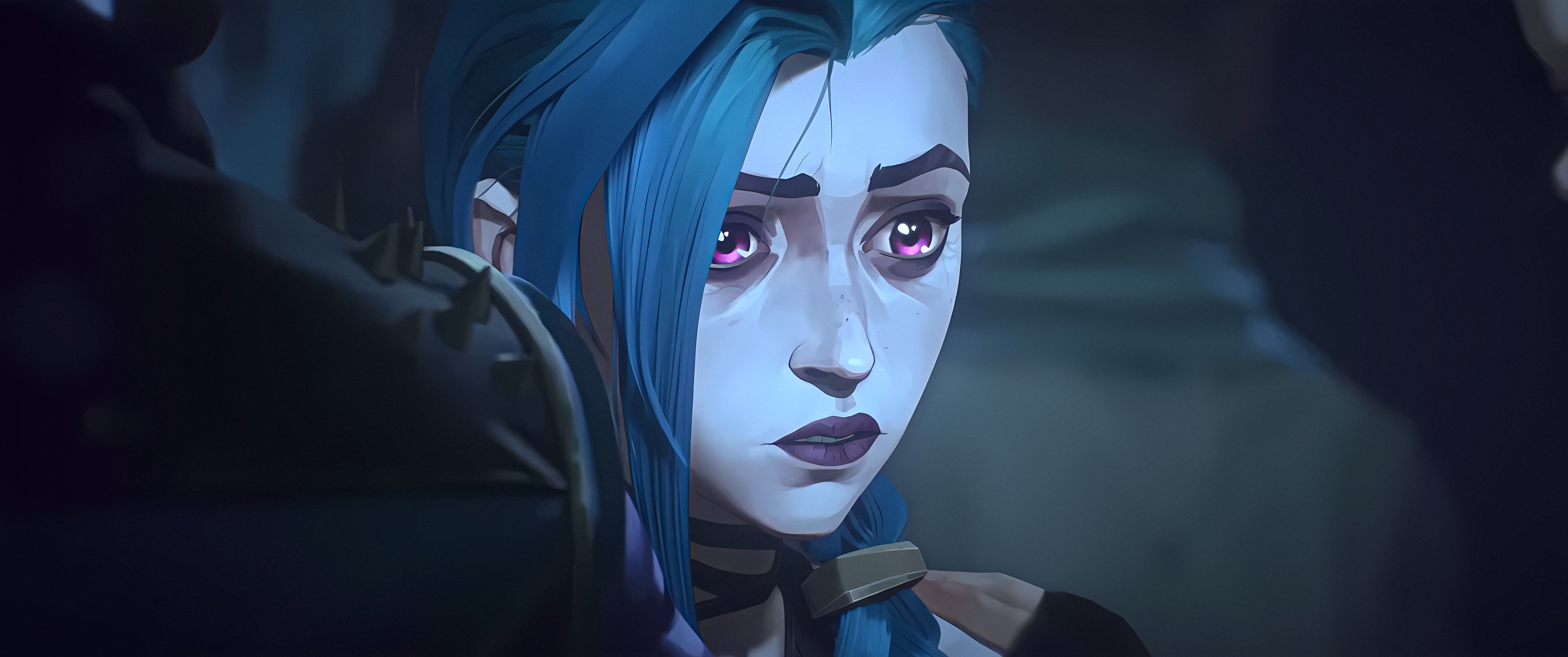 Jinx League Of Legends Arcane Arcane League Of Legends Netflix TV Series Video Games 3840x1609