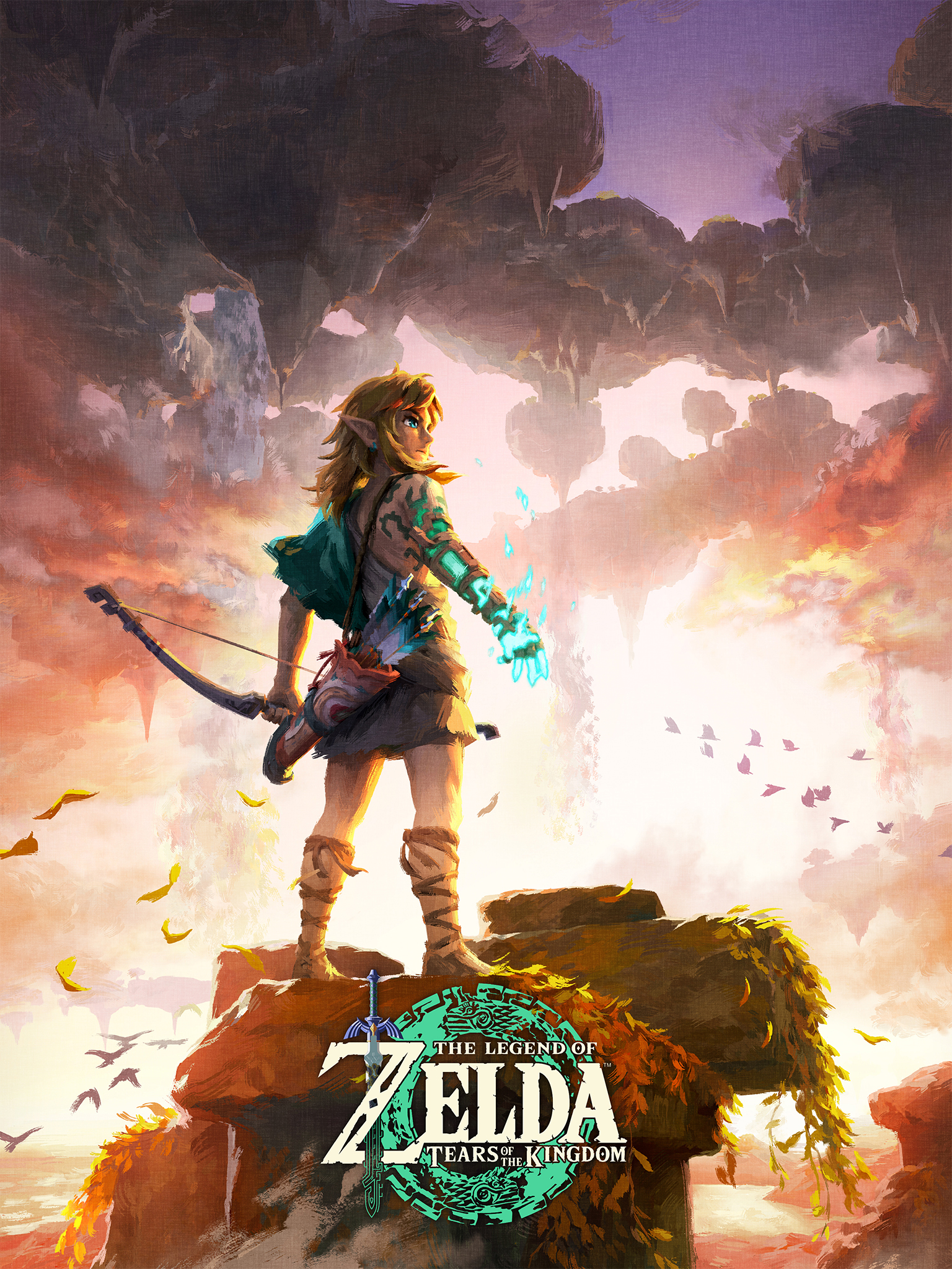 Zelda The Legend Of Zelda Tears Of The Kingdom Link Nintendo Nintendo Switch Hyrule Archery 1536x2048