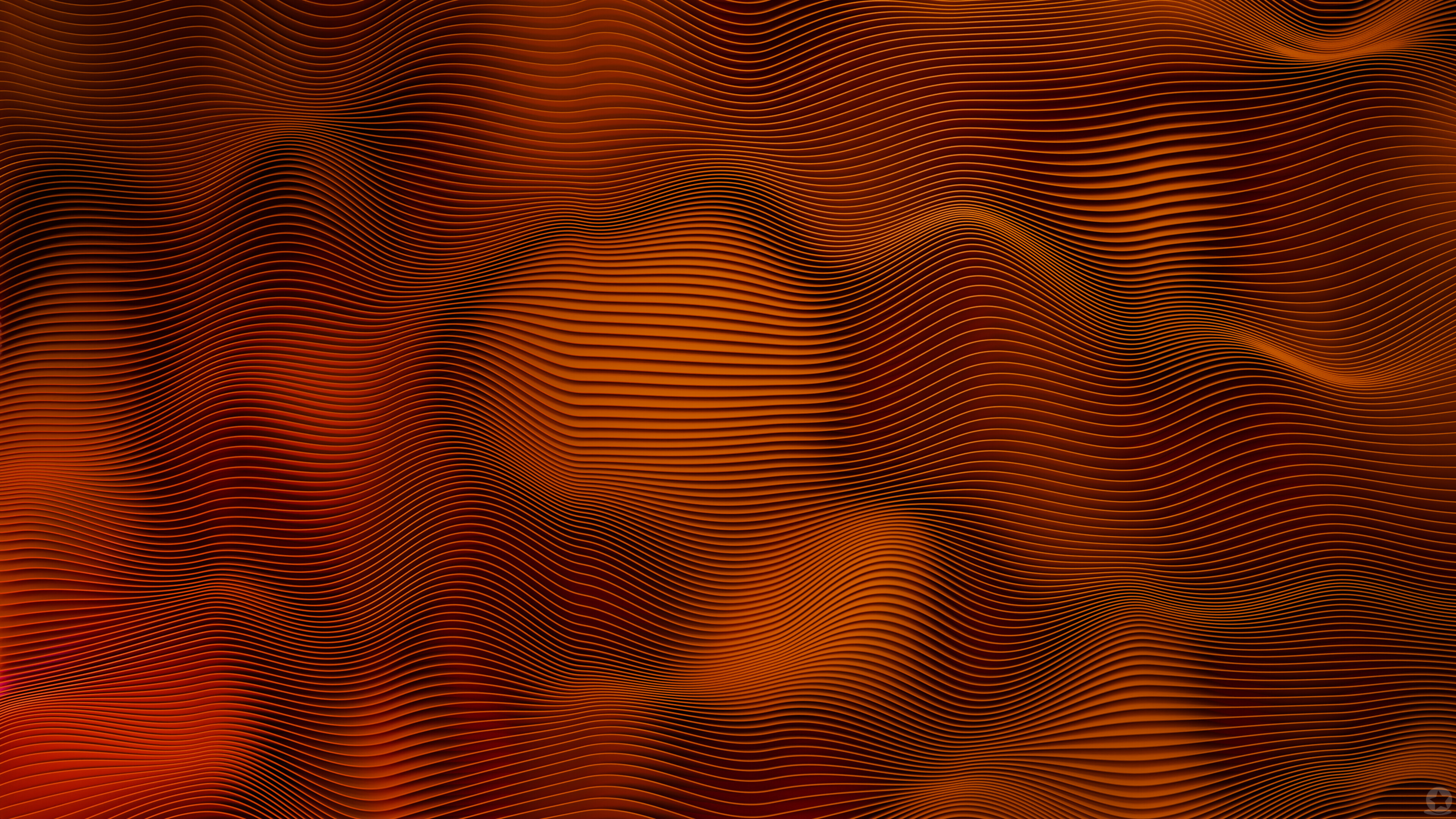 Abstract 3D Abstract 3D Sculpture Lines Waves 3840x2160