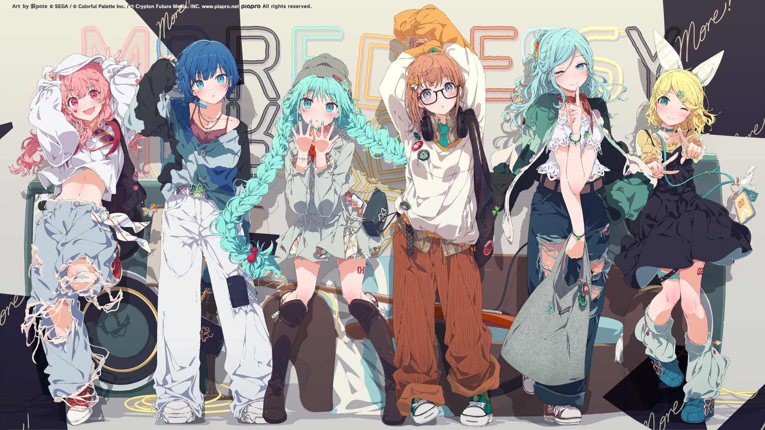 Anime Anime Girls Ogipote 1500x843