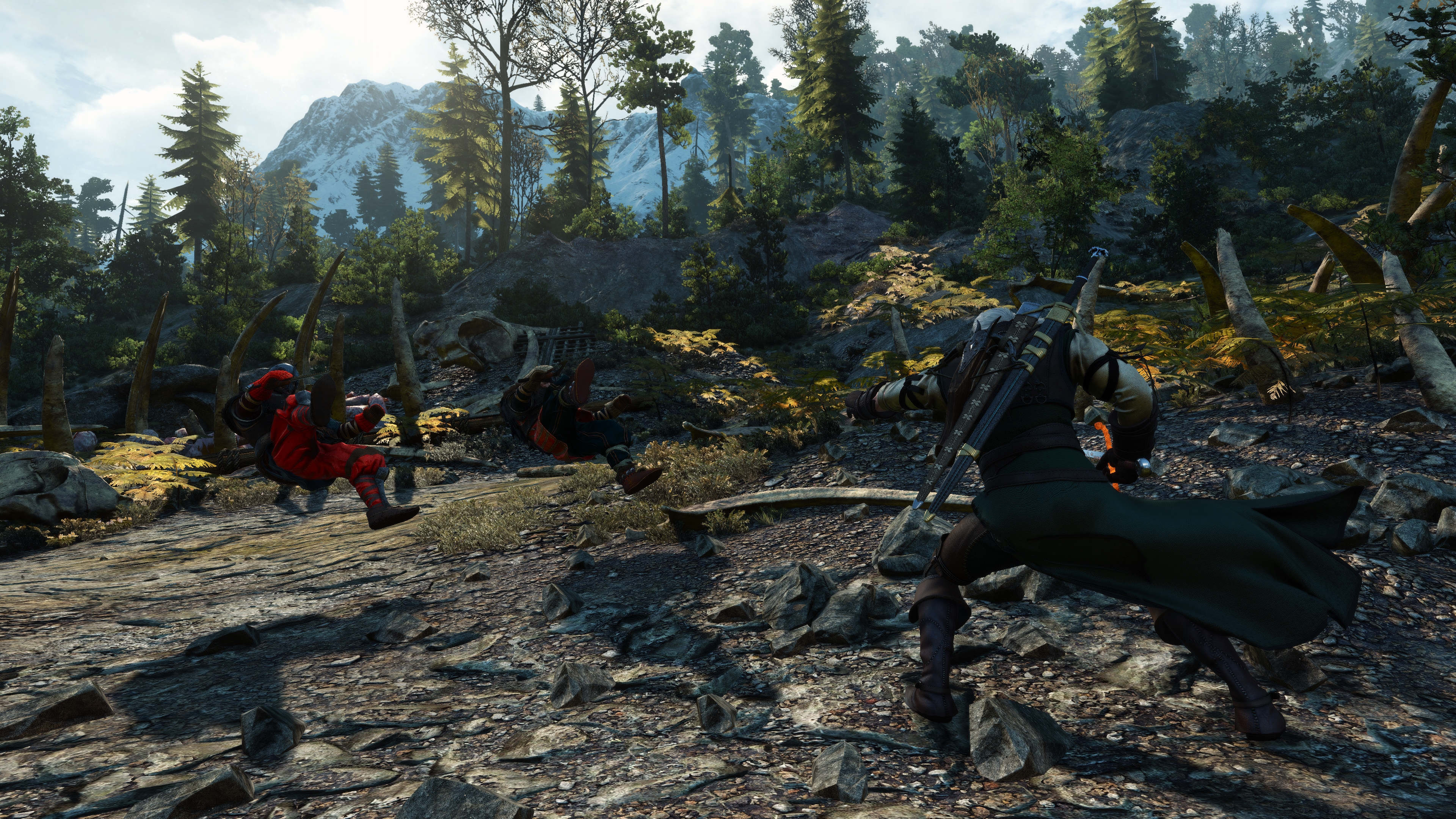 The Witcher 3 Wild Hunt Screen Shot PC Gaming Geralt Of Rivia 3840x2160