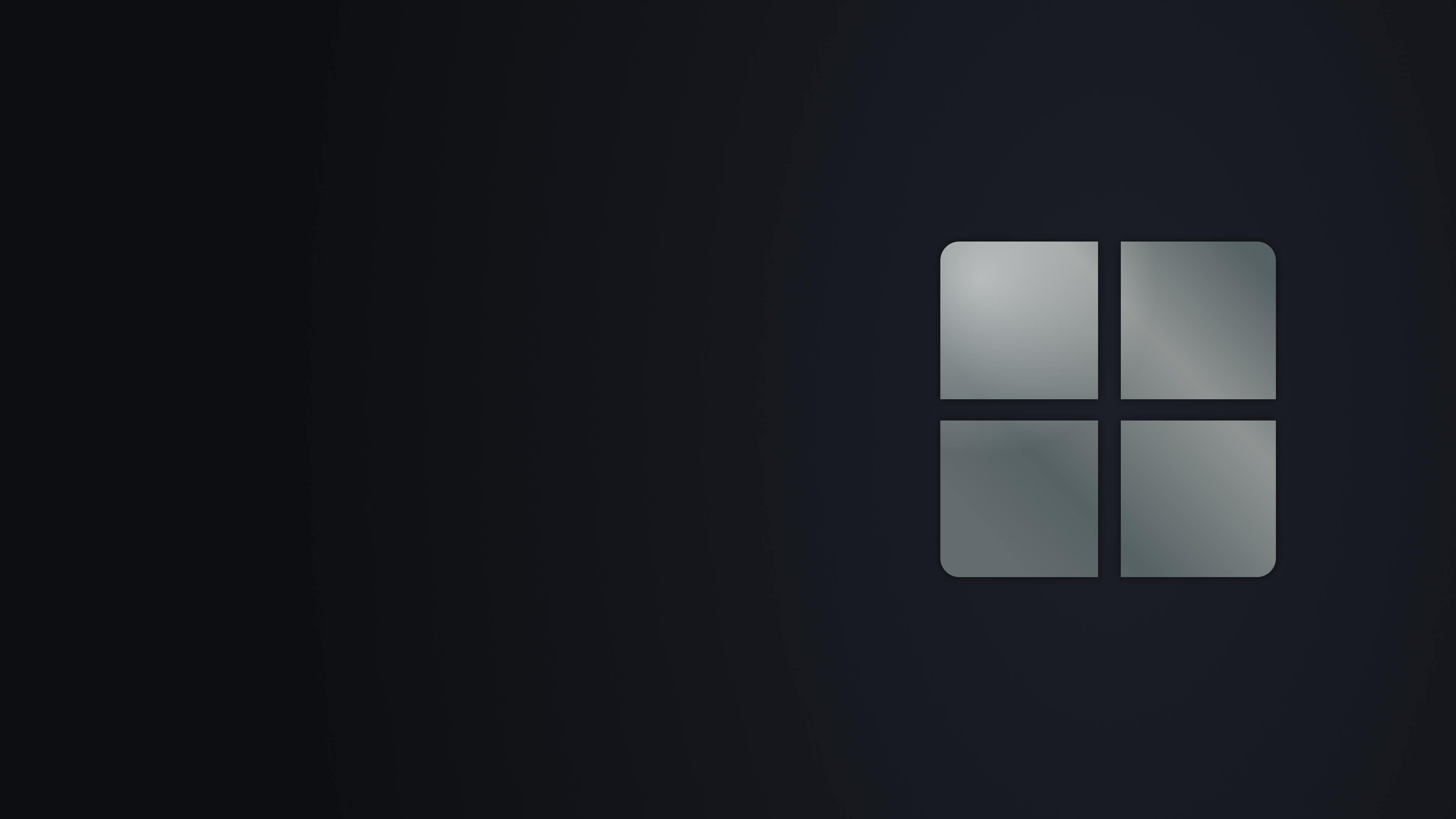 Windows 12 Simple Background Digital Art Windows Logo 3840x2160