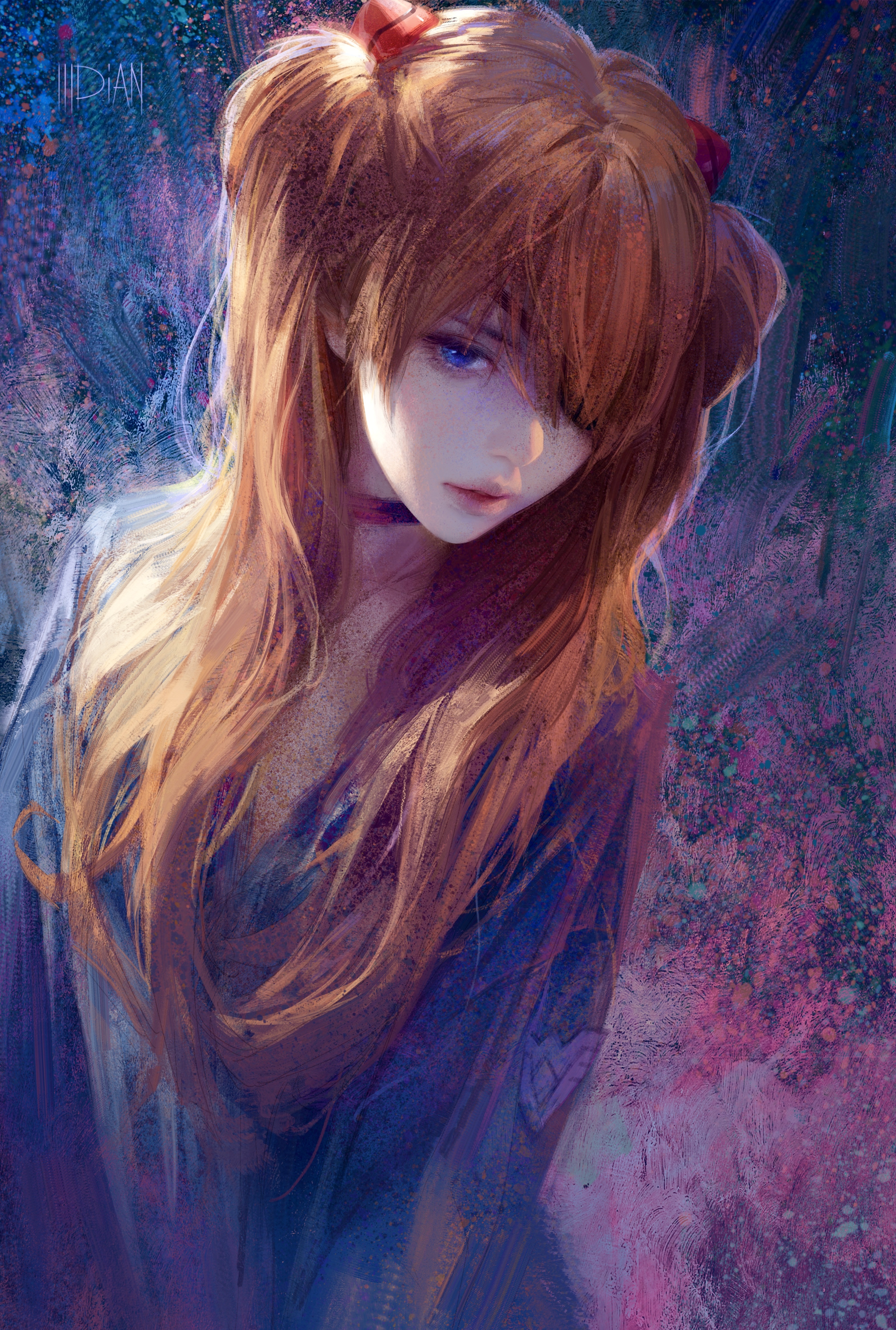 Neon Genesis Evangelion ILLDiAN Asuka Langley Soryu Anime Girls Anime 3182x4724