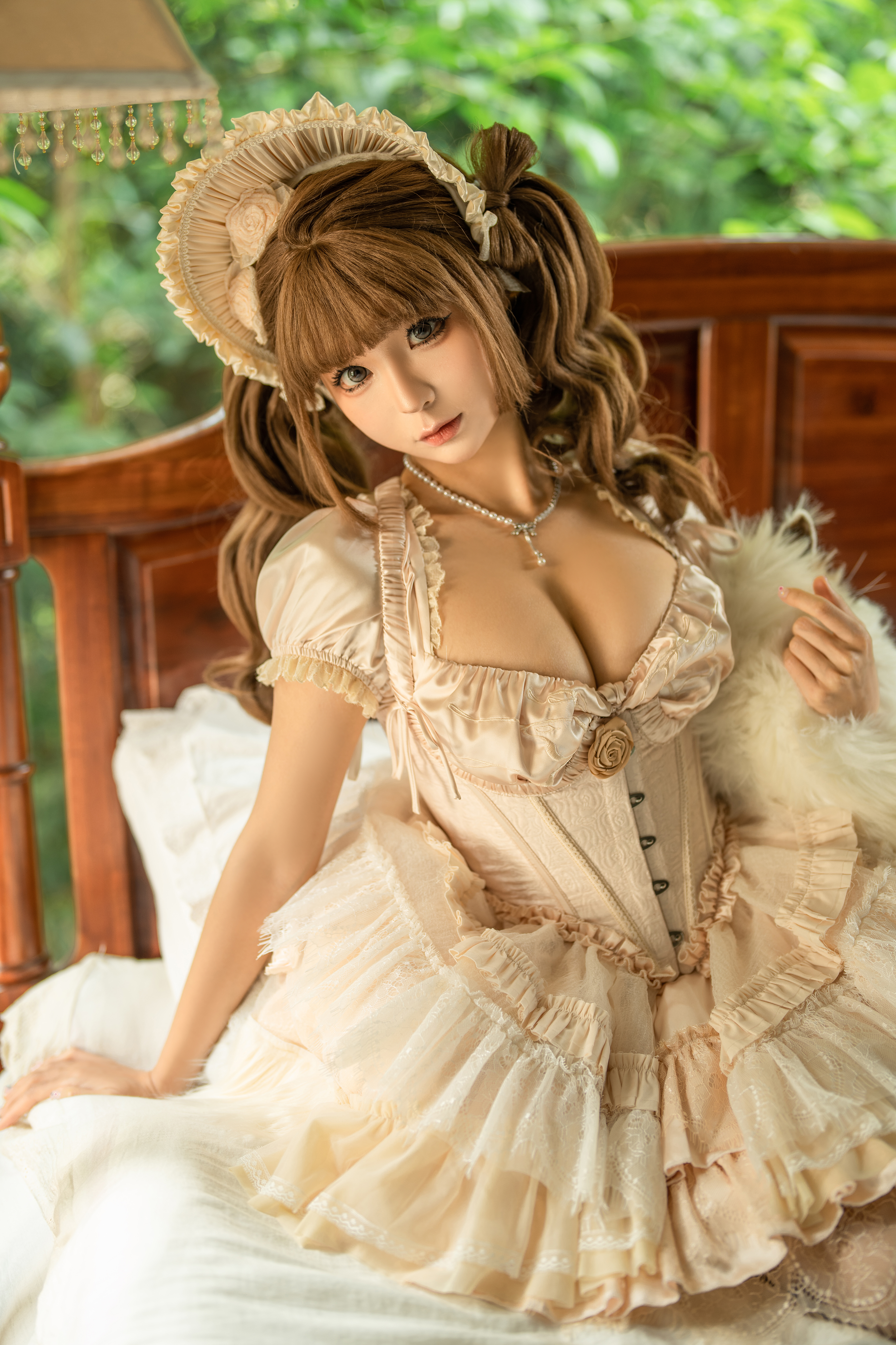 Women Model Asian Cosplay Lolita Fashion 3333x5000