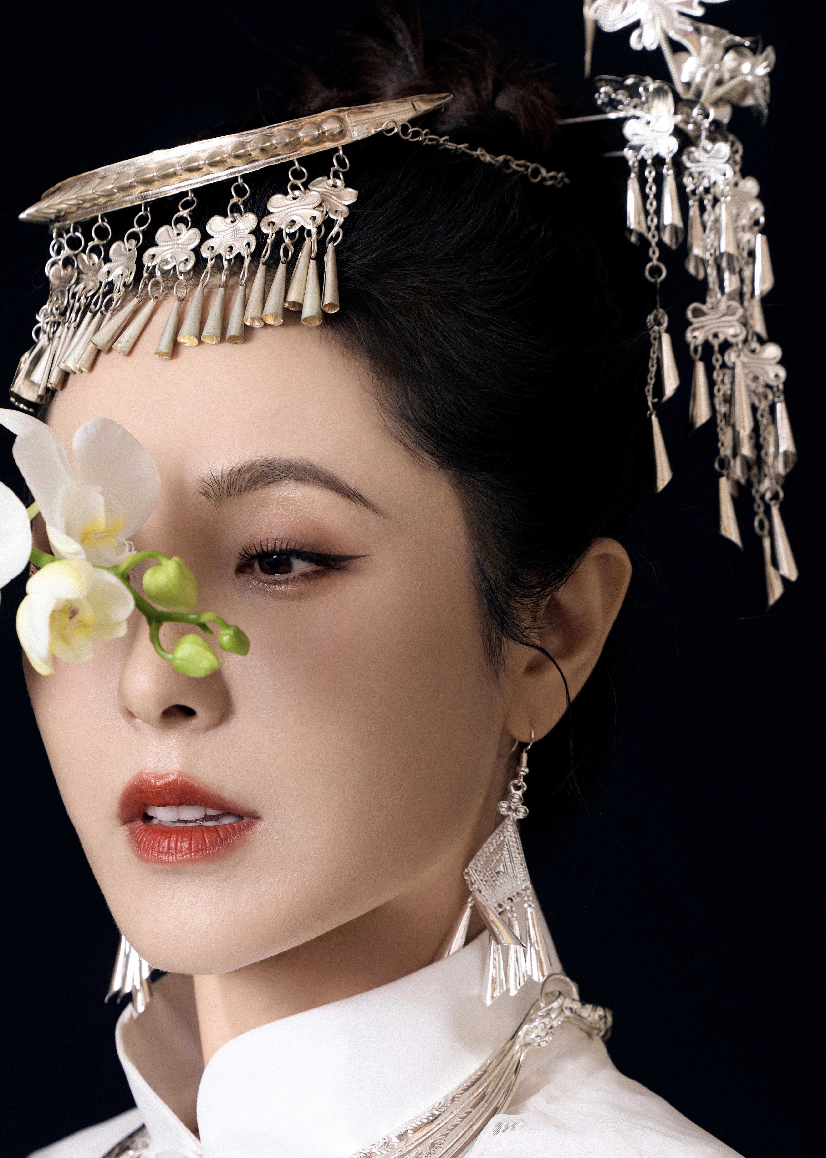 Asian Women Actress Zeng Li Face 3466x4856