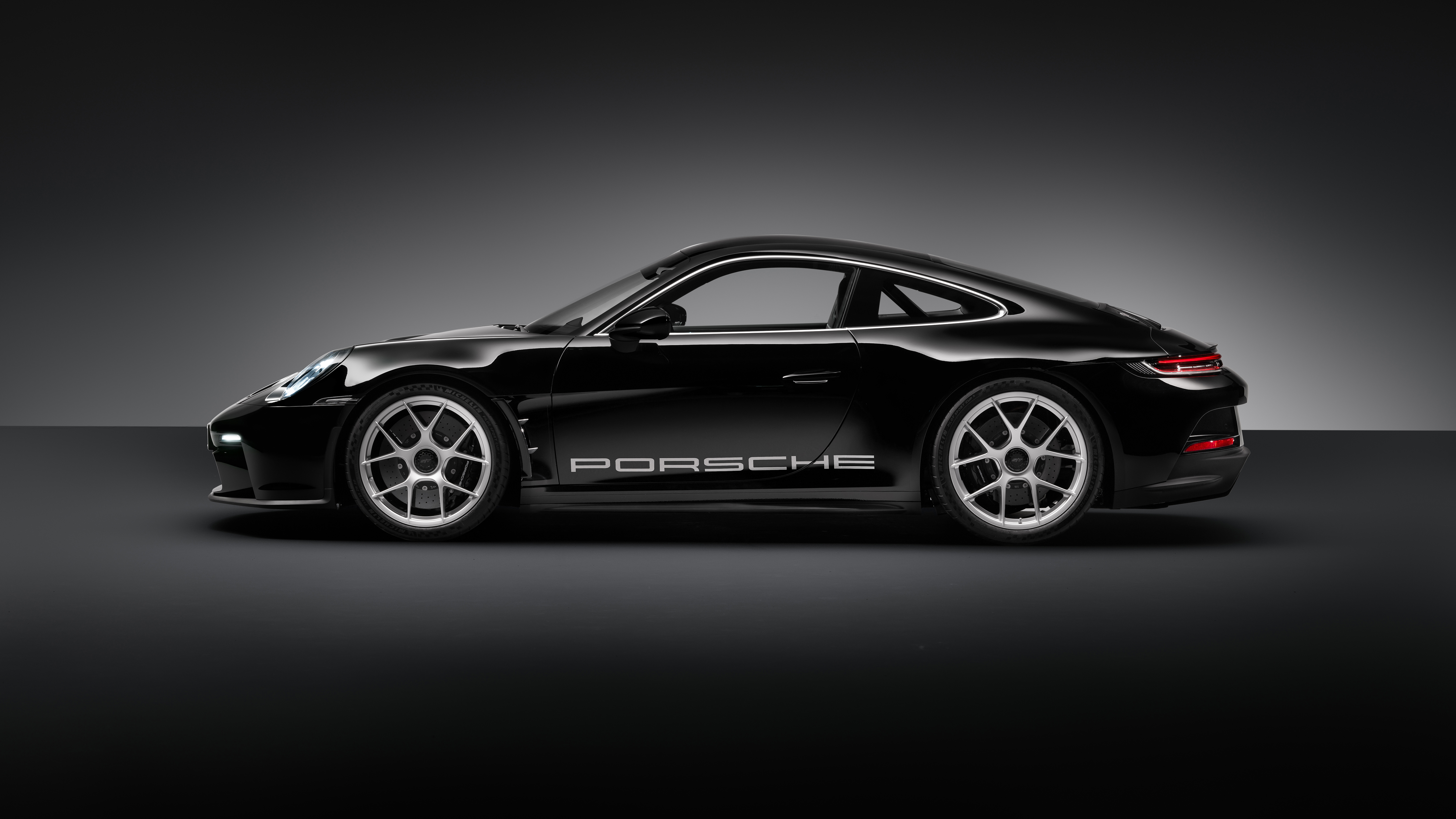 Porsche 911 Porsche Black Cars Car Sports Car German Cars Low Light 5120x2880