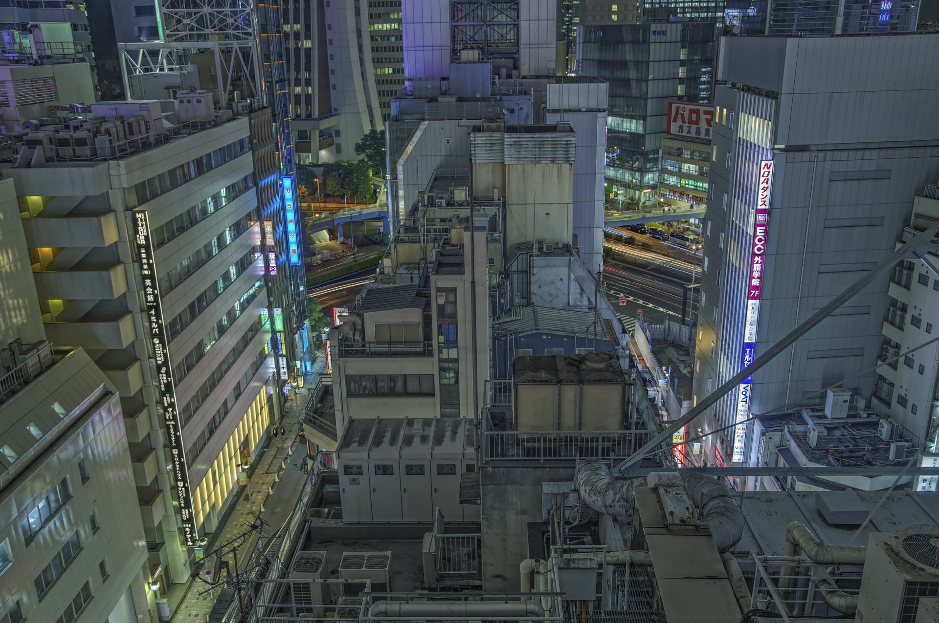 Japan Tokyo Cityscape Rooftops 1920x1275