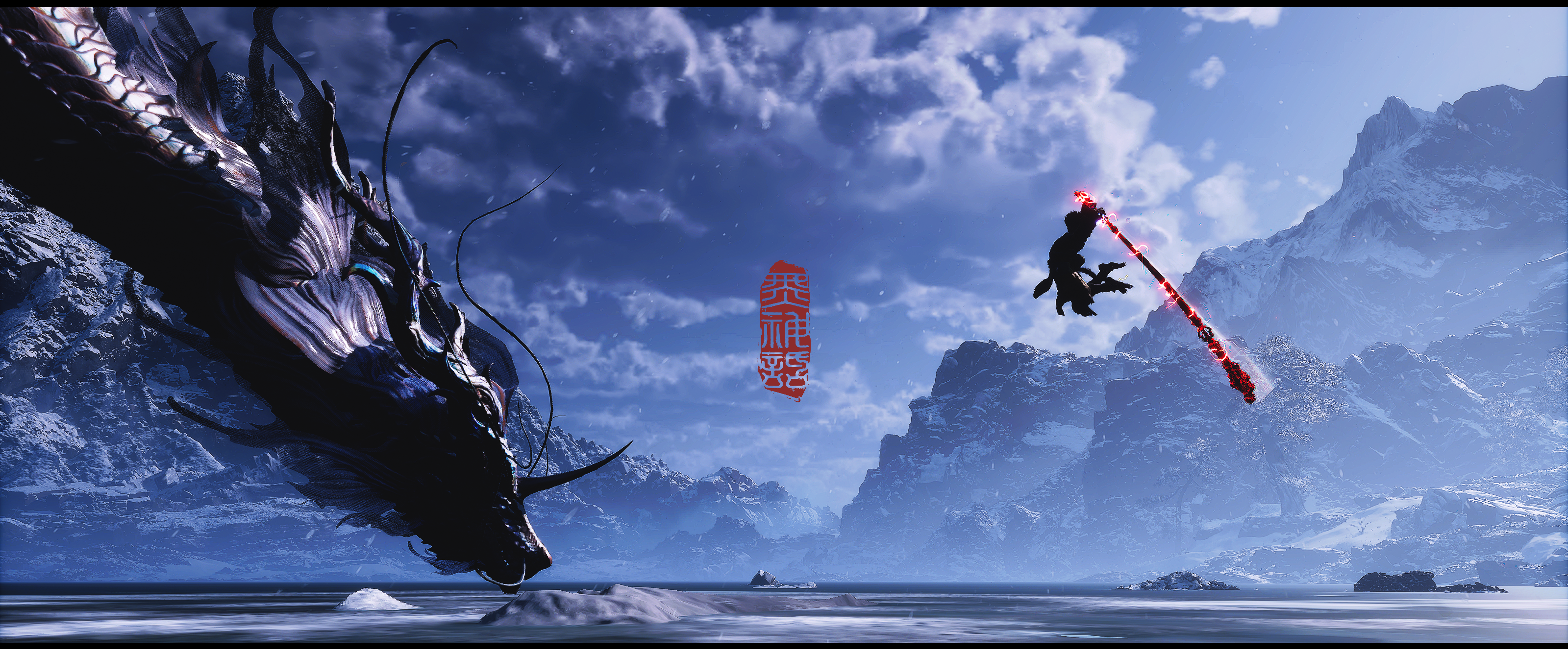 Wukong Black Myth Wukong Video Games Game Science 3199x1326