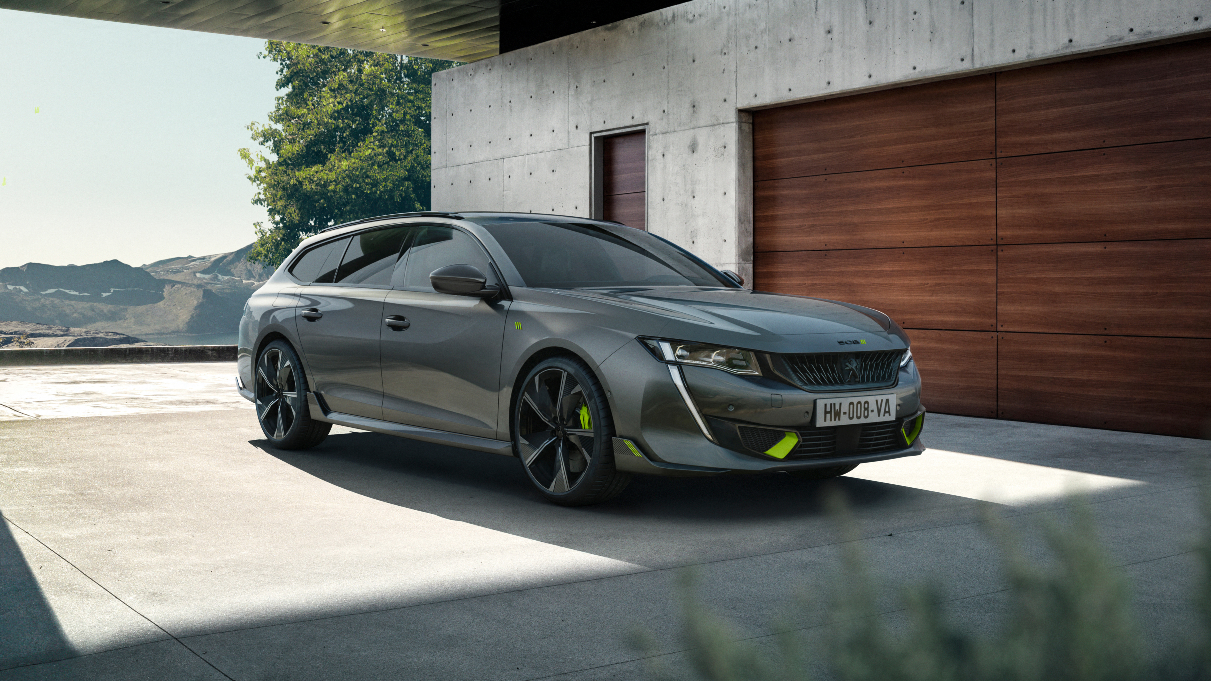 Peugeot 508 Car Vehicle Gray Cars 5120x2880