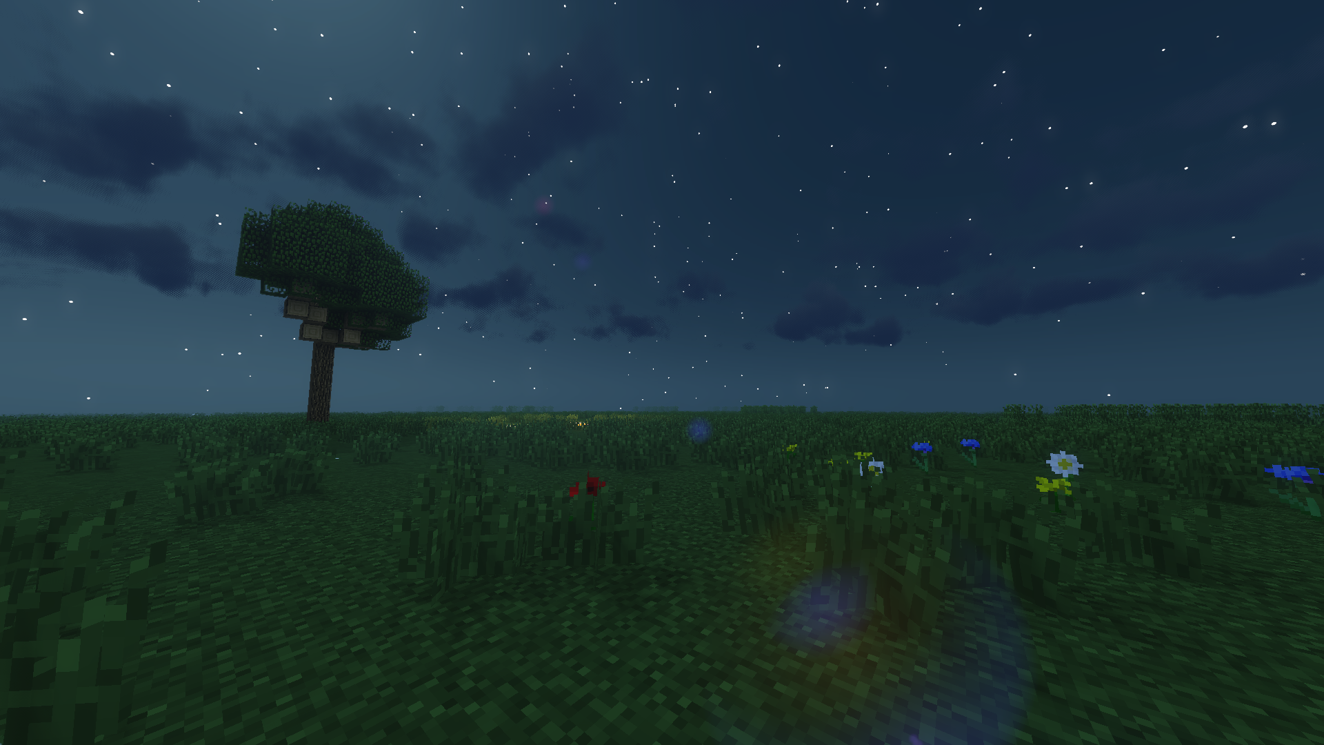 Minecraft Shaders Relaxing Night Calm Chill Out 1920x1080