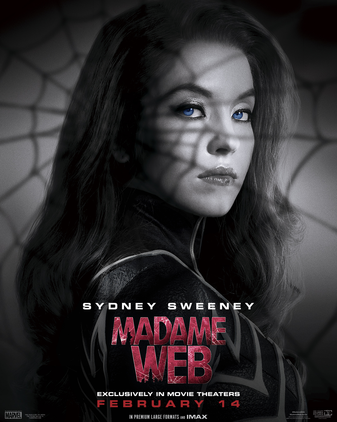 Sidney Sweeney Madame Web Spiderverse Portrait Display 1080x1350