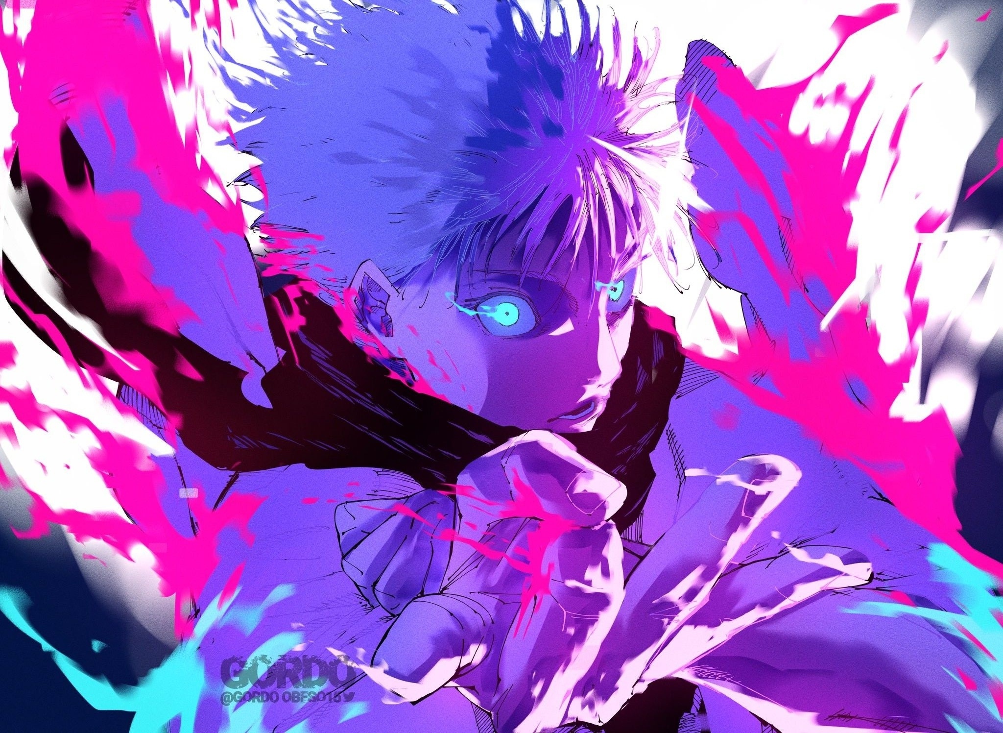 Jujutsu Kaisen Satoru Gojo Anime Boys 2048x1496