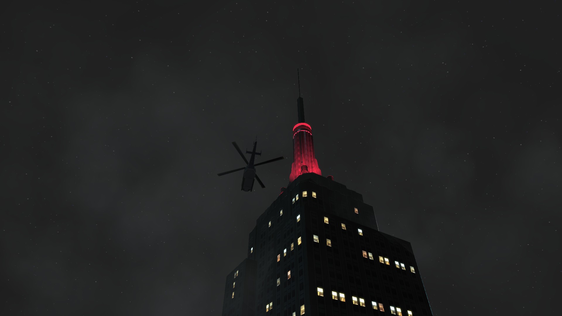 Grand Theft Auto IV Night Video Games Helicopters 1920x1080