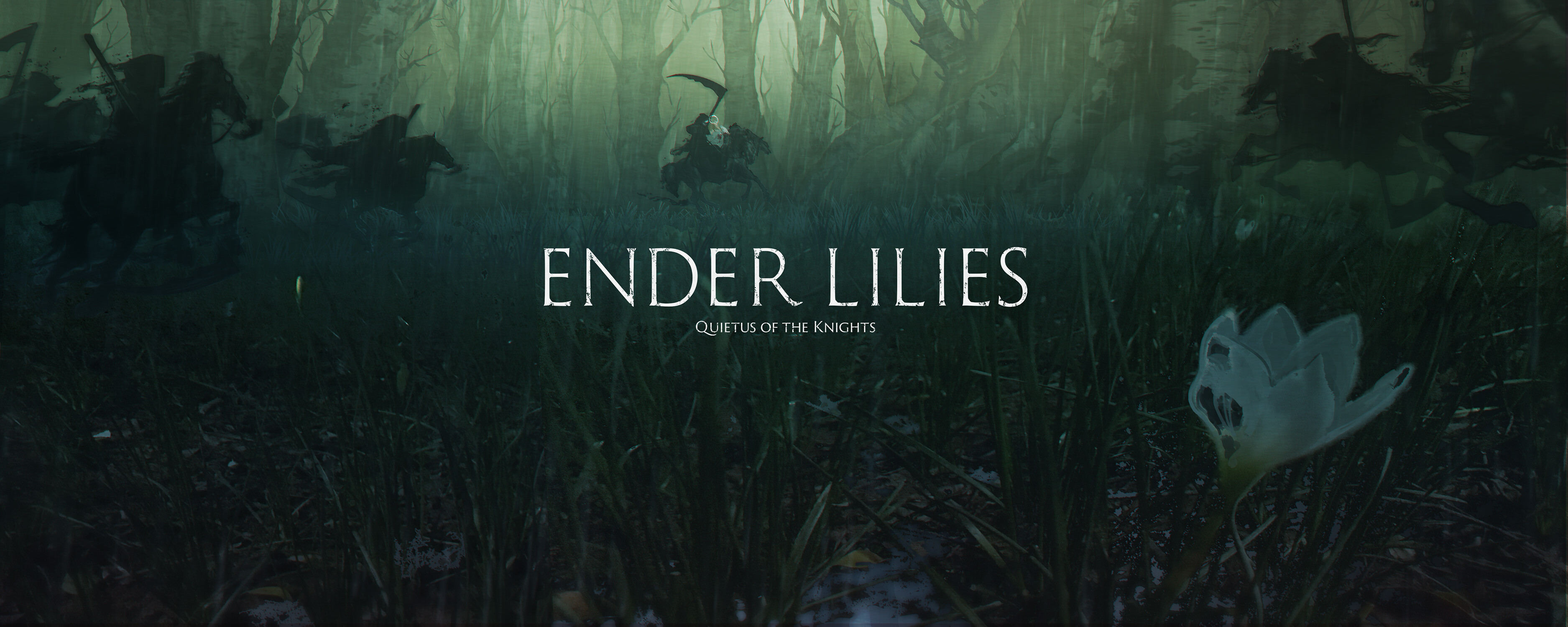 Game Photography Ender Lilies Reaper 3750x1500