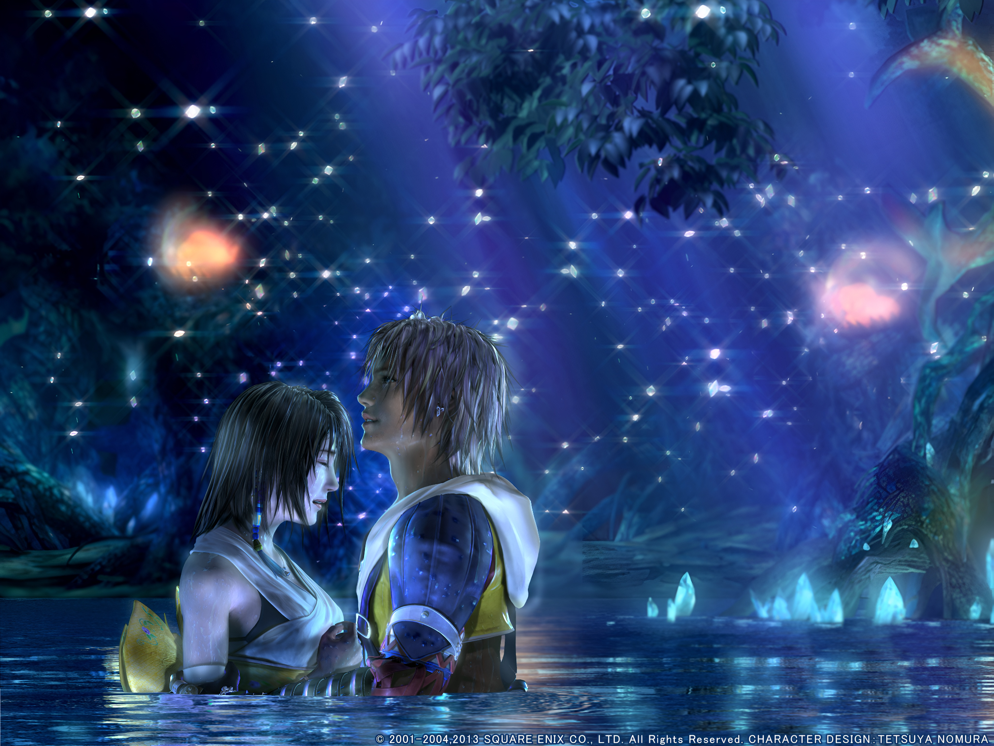 Final Fantasy Tidus Yuna Squall Leonhart Upscaled Video Games Video Game Characters CGi Video Game A 4096x3072