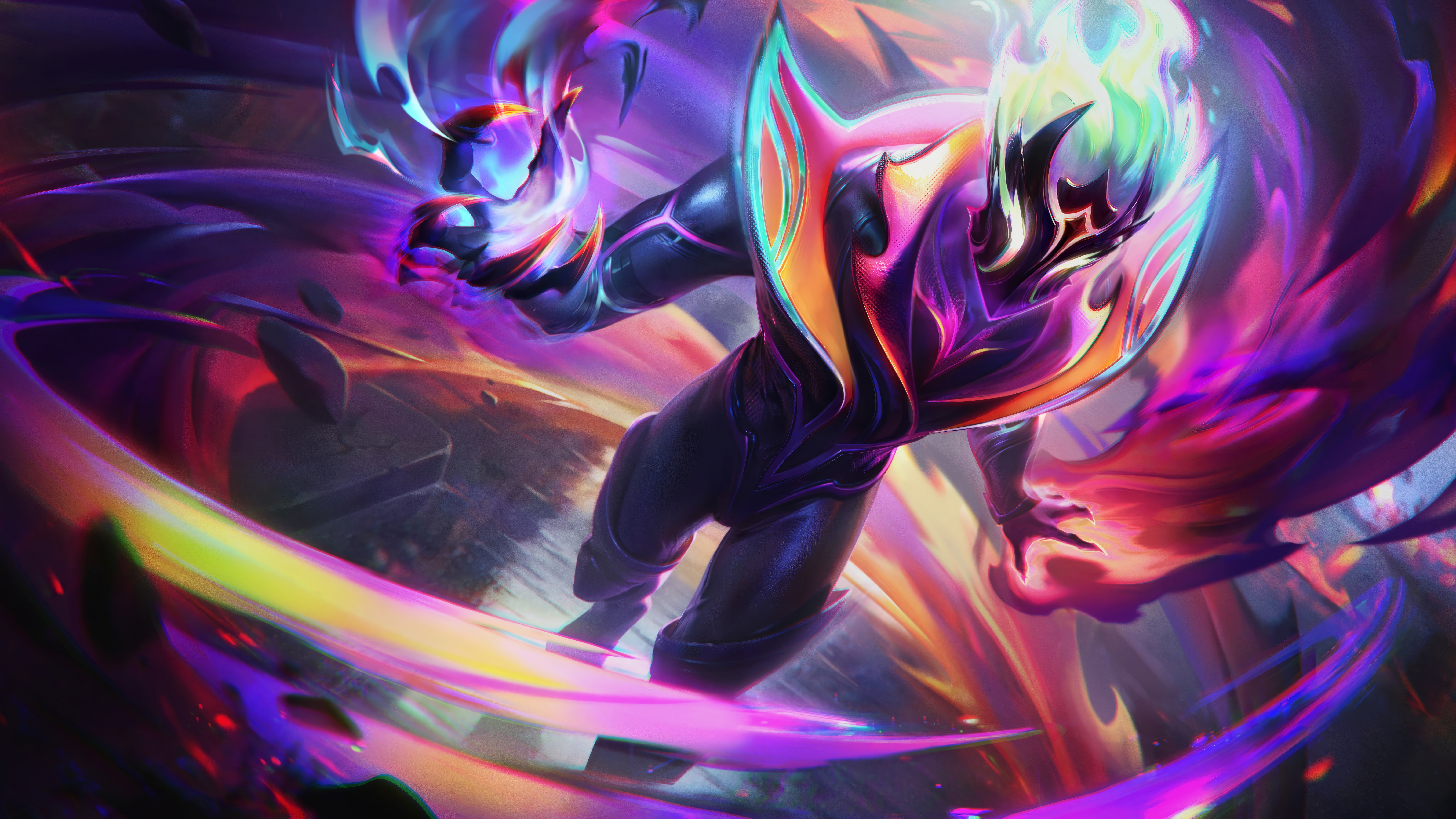 Empyrean League Of Legends League Of Legends Digital Art Riot Games GZG 4K Video Games Brand League  7680x4320