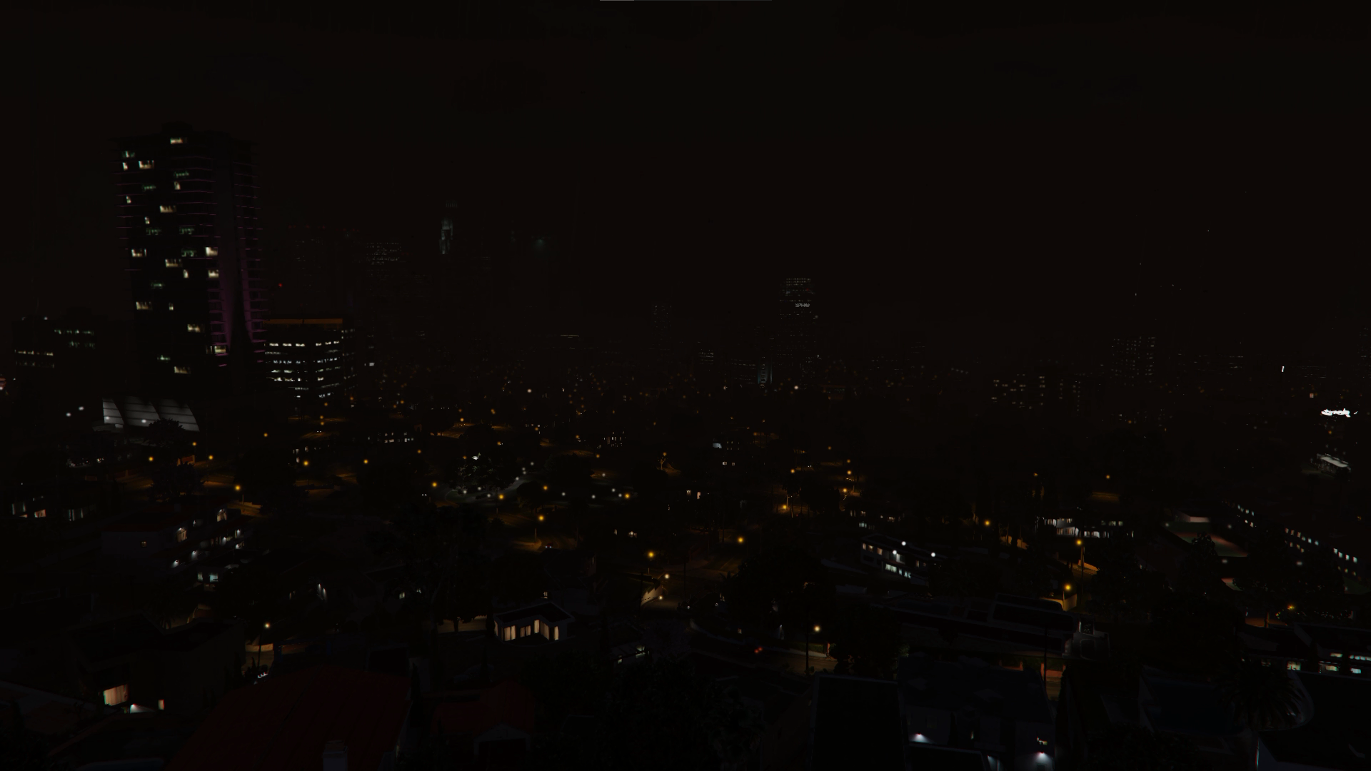 Grand Theft Auto V Night City Building 1920x1080
