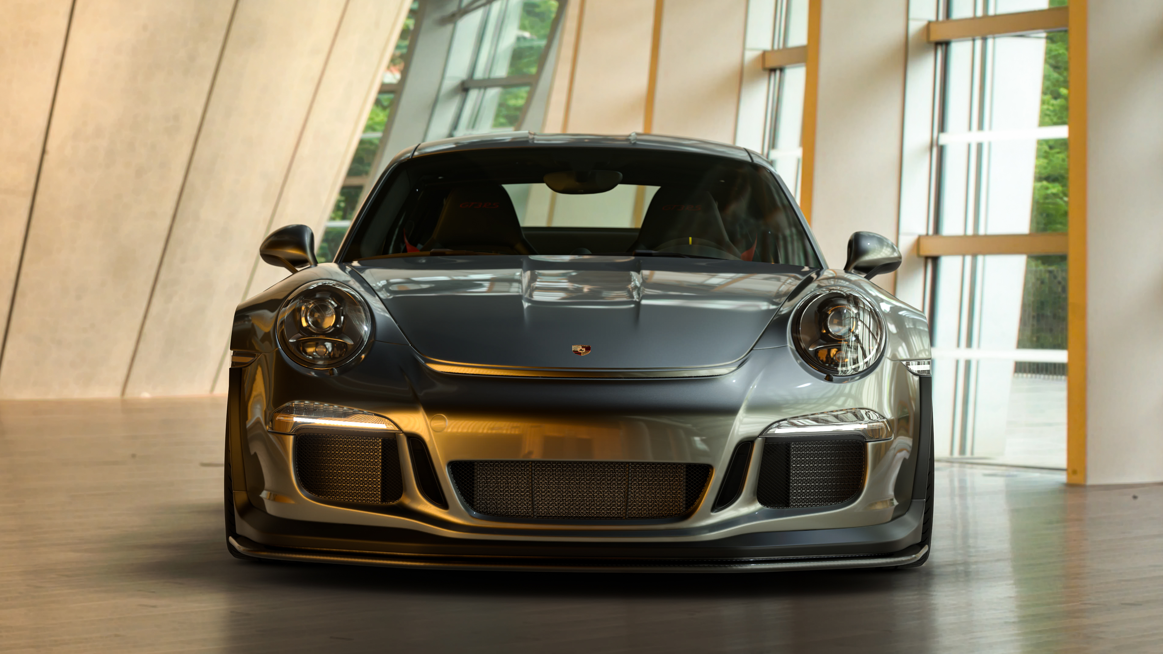 Vehicle Car Car Model Race Cars Video Games CGi Porsche 911 Gt3rs Porsche 3840x2160