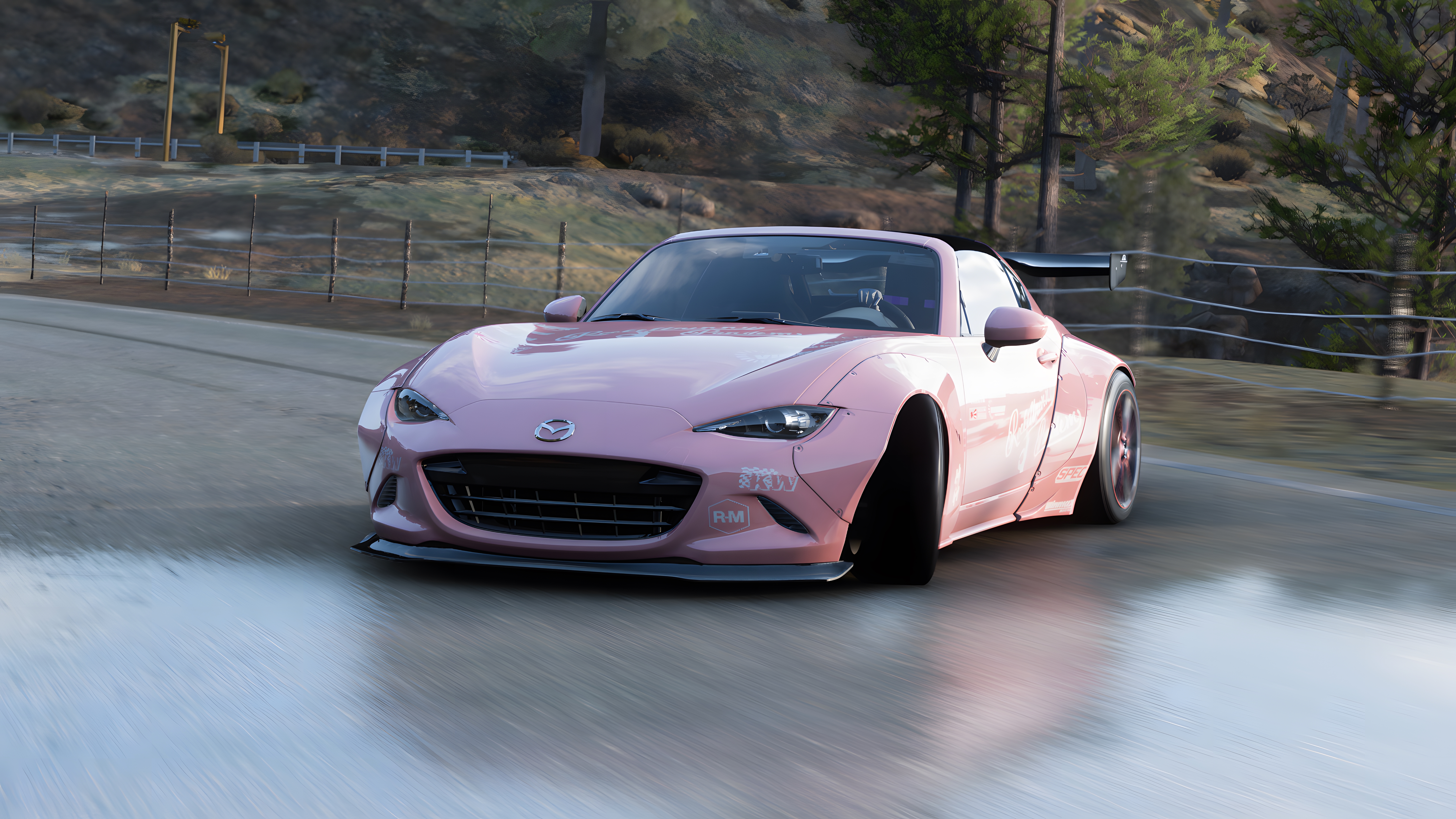 Forza Horizon 5 Turn 10 Studios Car Mazda MX 5 Mazda MX 5 RF Neon Widebody Bodykit Japanese Cars Rea 7680x4320