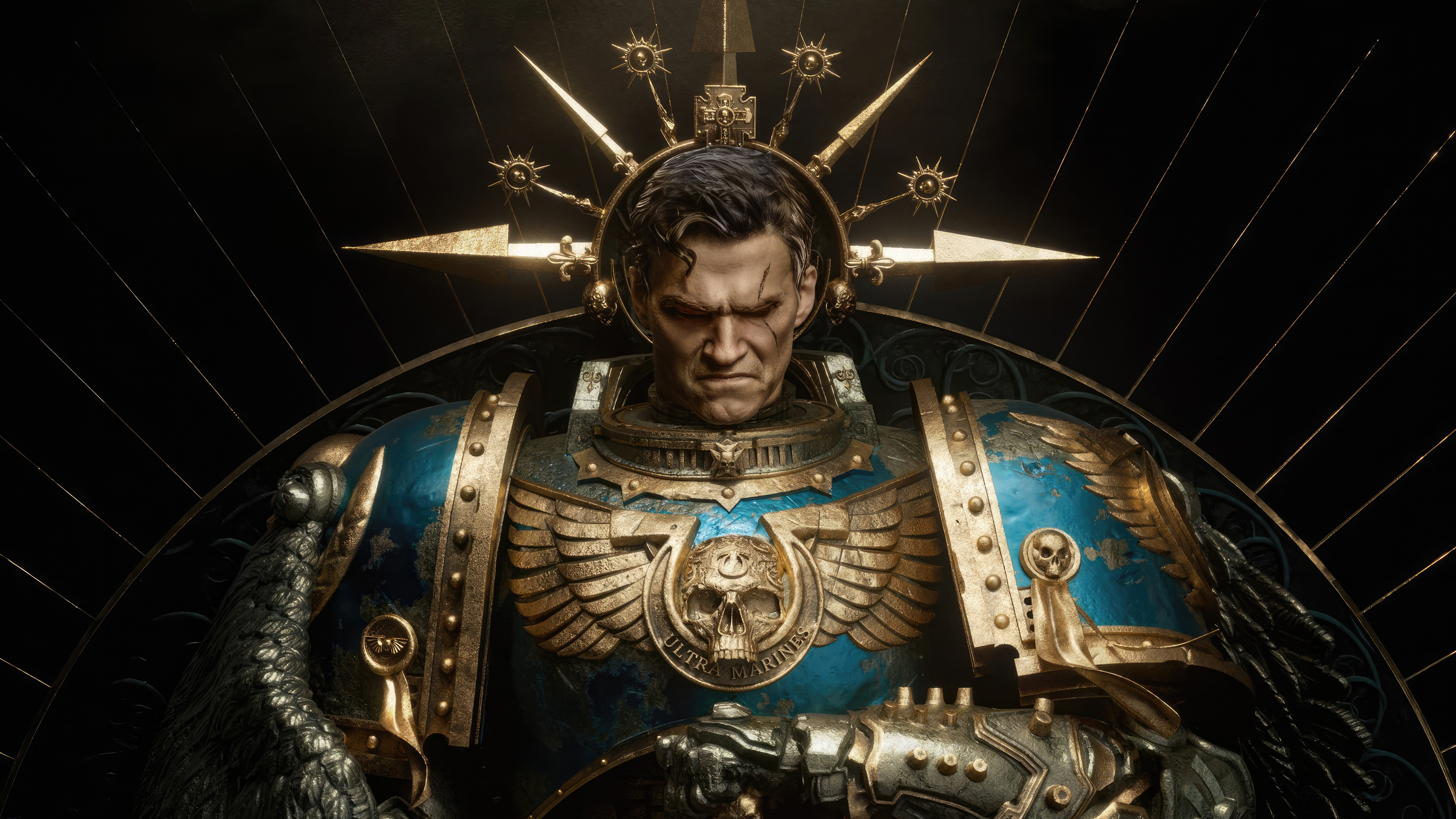 Warhammer Warhammer 40 000 Henry Cavill Digital Art Artwork 3840x2160