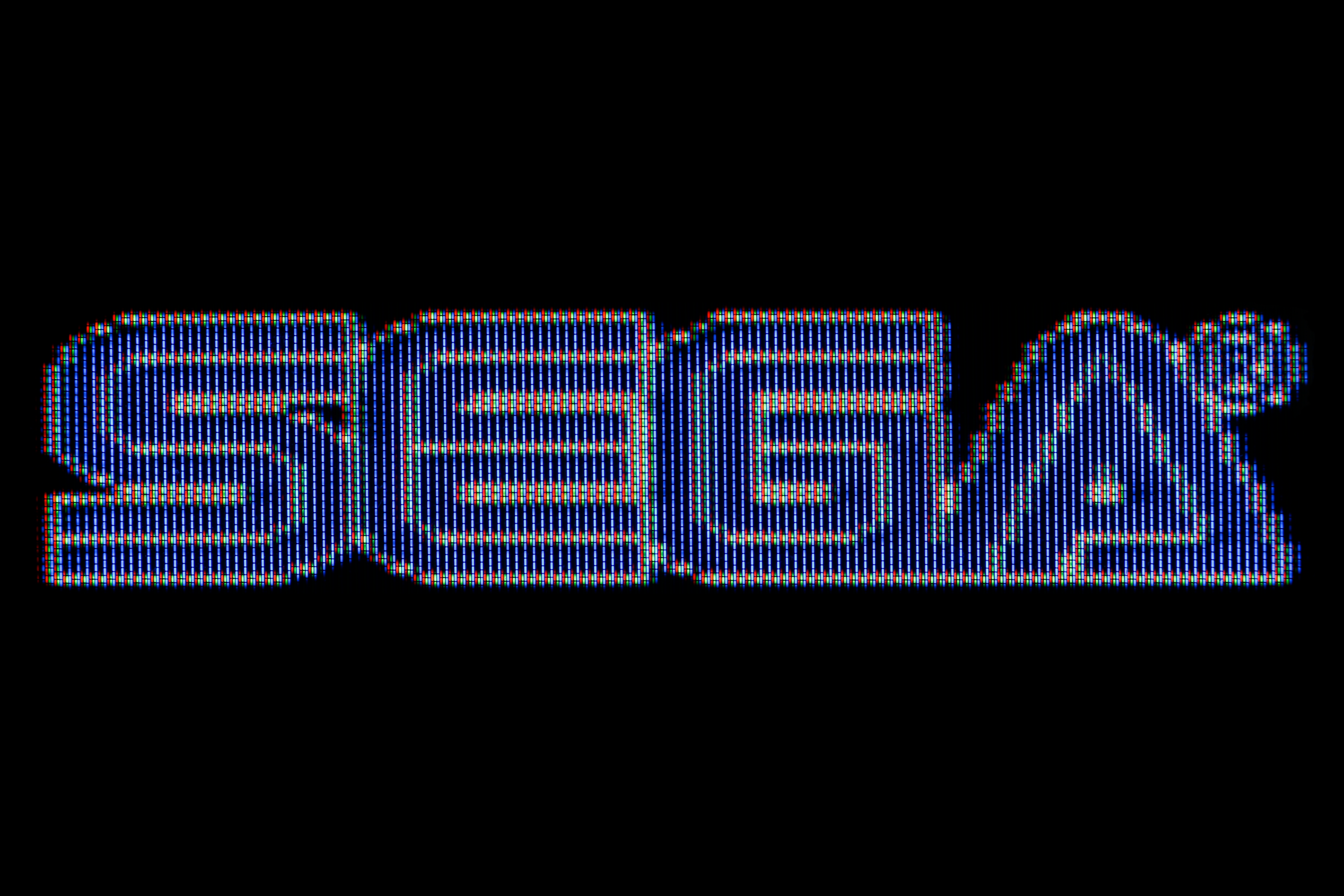 Sega CRT Logo 6000x4000