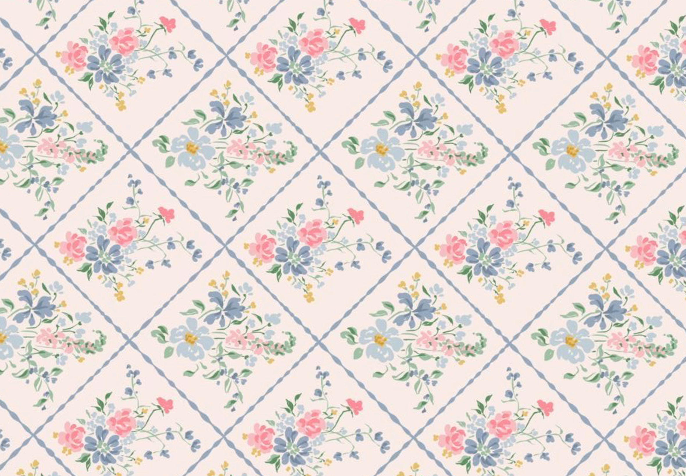 Coquette Preppy Abstract Pattern 2360x1640