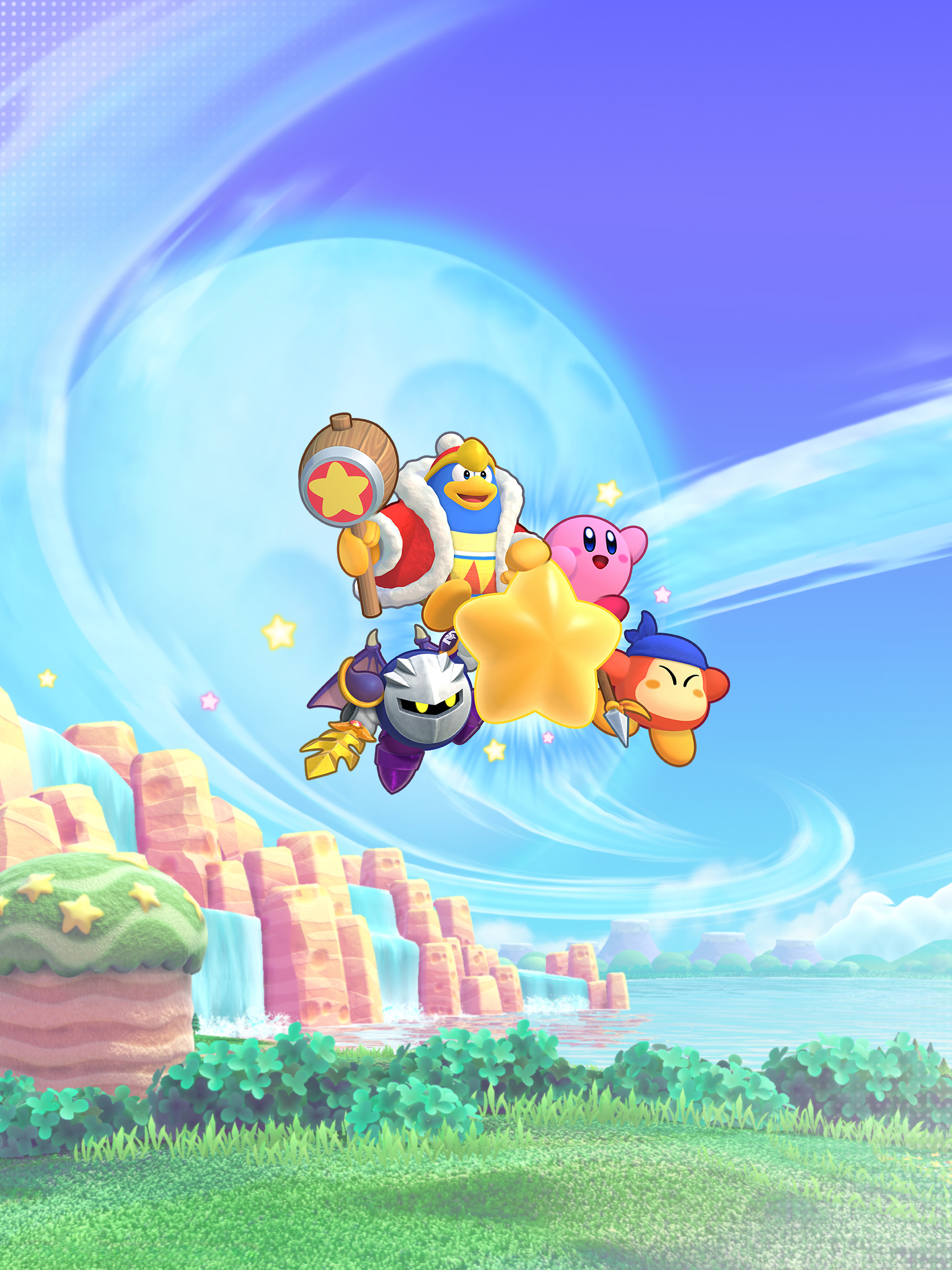 Kirby Nintendo Meta Knight King Dedede Magolor Video Game Art 1536x2048