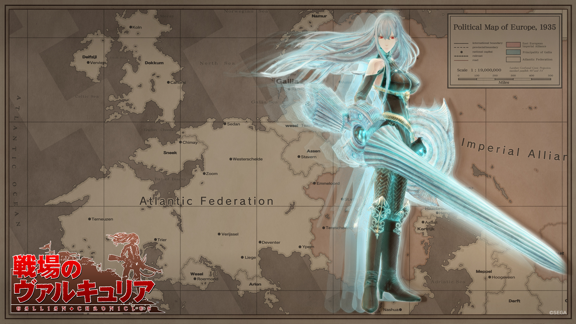 Valkyria Chronicles Selvaria Bles 1920x1080