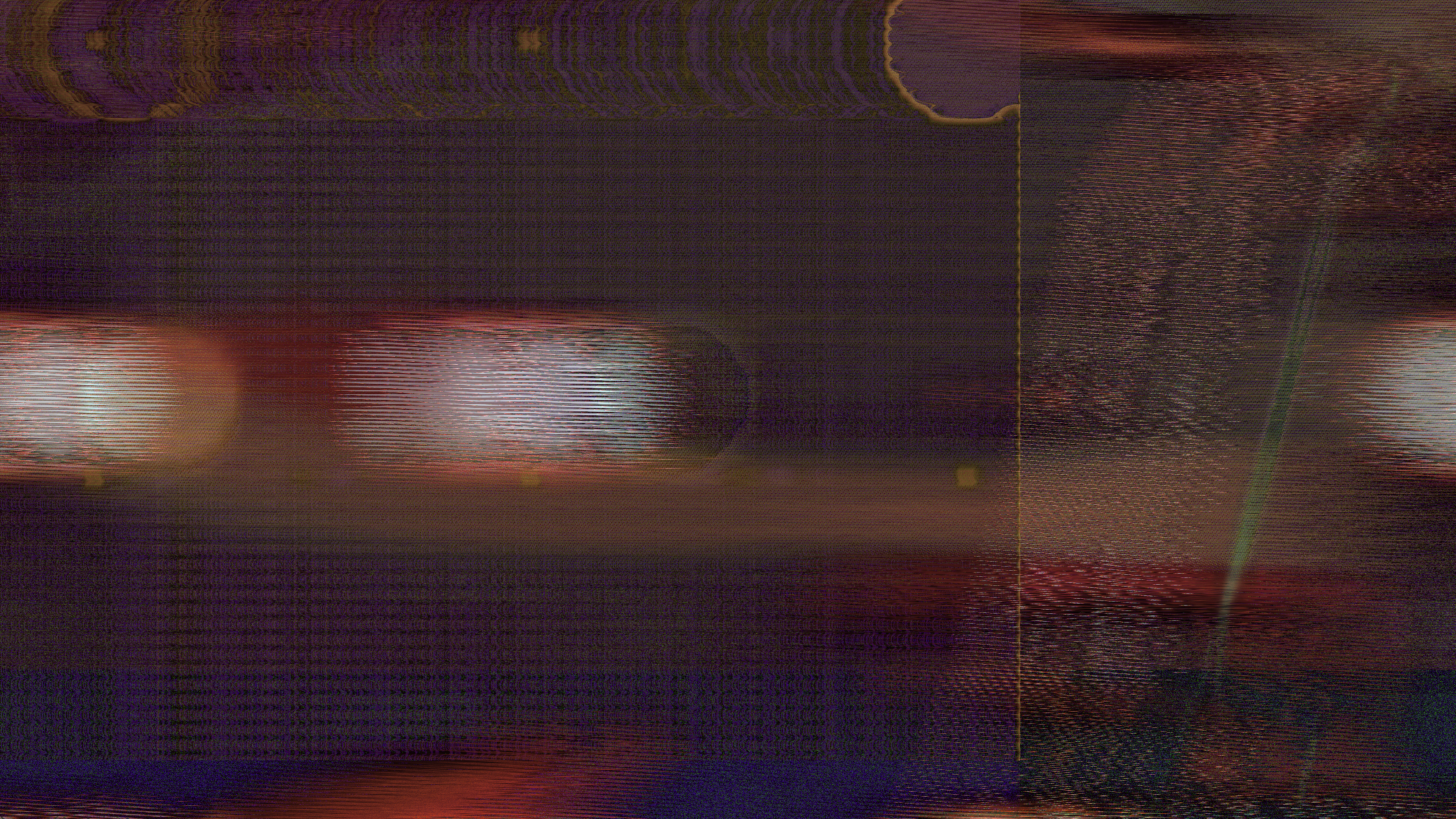 Glitch Art Databending Abstract 3840x2160