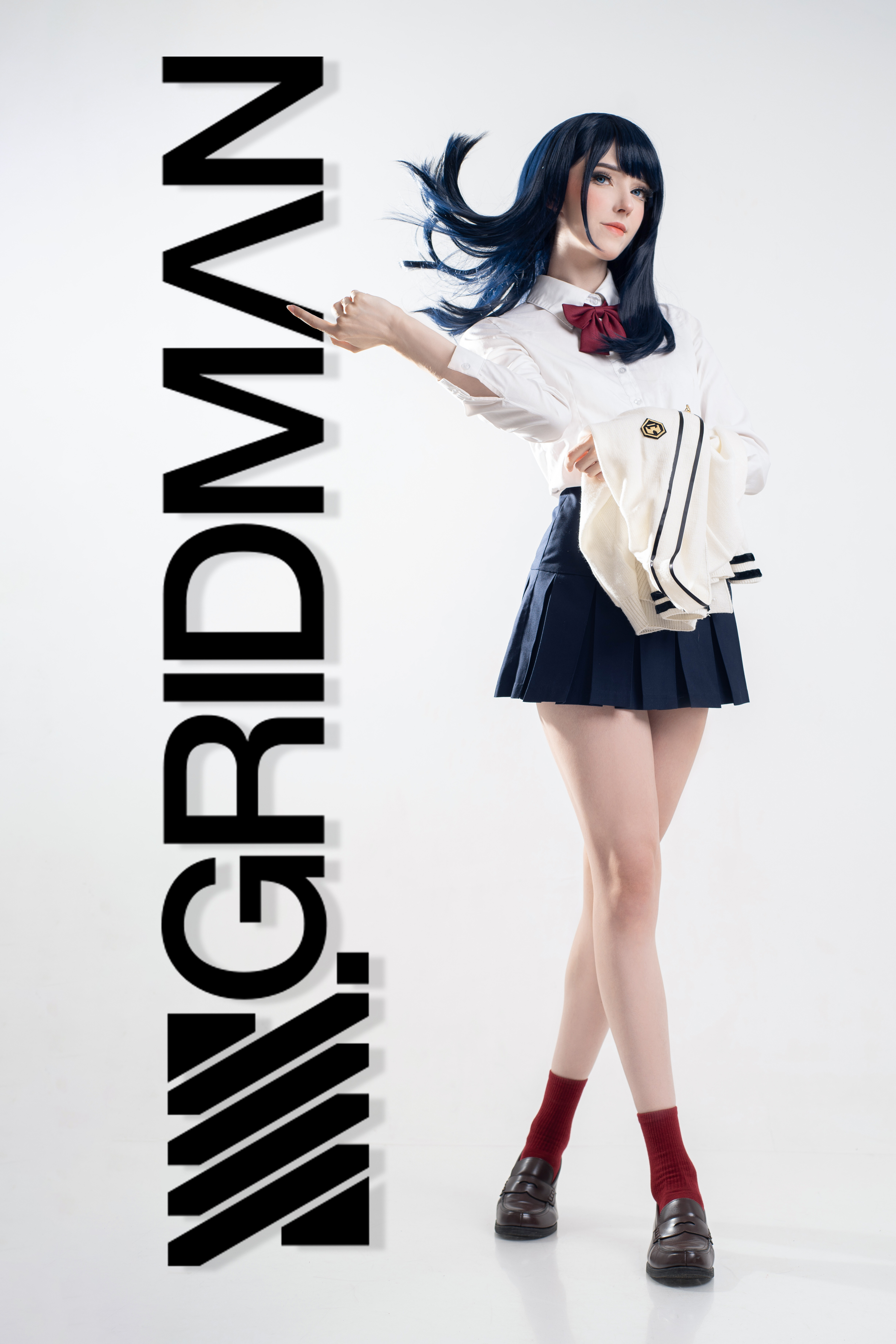 Women Model Cosplay Takarada Rikka SSSS GRiDMAN Anime Anime Girls 4722x7083