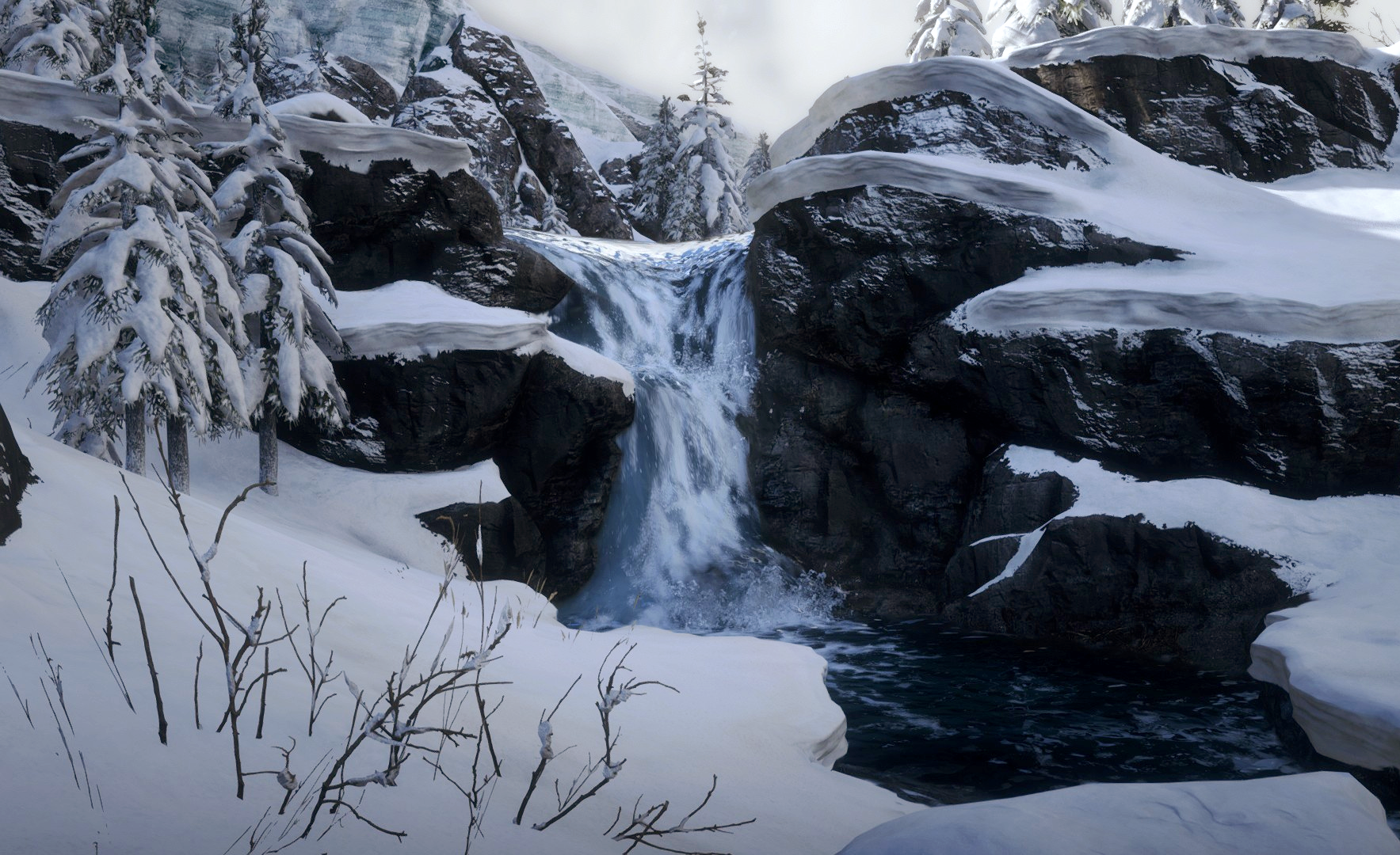 Red Dead Redemption 2 Waterfall Relaxing Red Dead Redemption 1767x1080