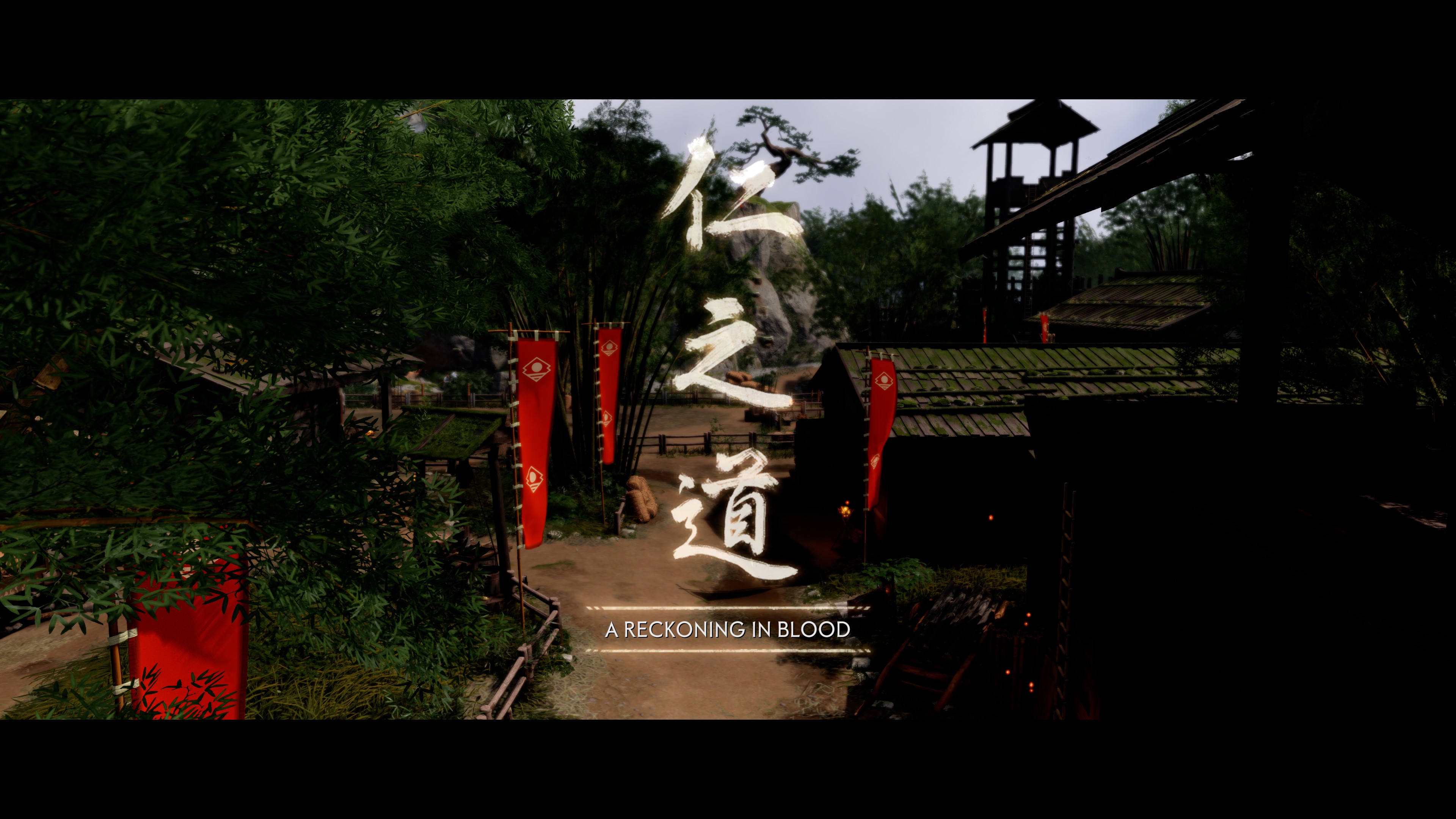 Ghost Of Tsushima Loading Screen Video Games Samurai 3840x2160