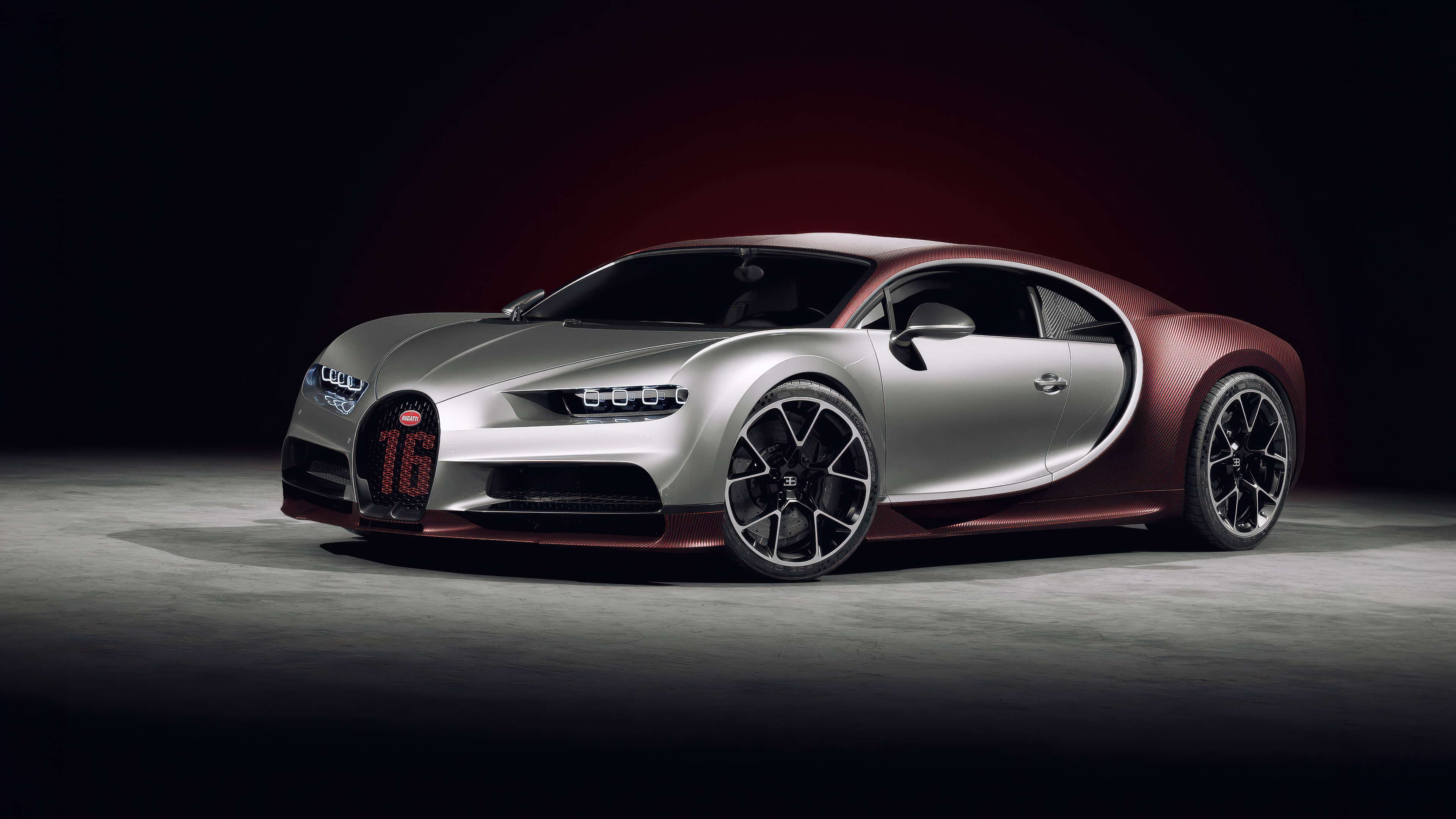 Bugatti Chiron Carbon Car Car Model Bugatti Hypercar French Cars Volkswagen Group 3840x2160