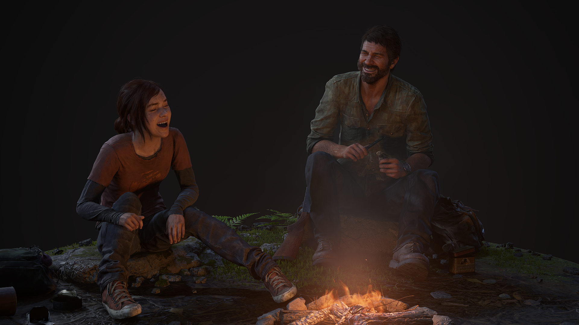 The Last Of Us Screen Shot Video Games Ellie Williams Joel Miller Naughty Dog Video Game Characters 1920x1080