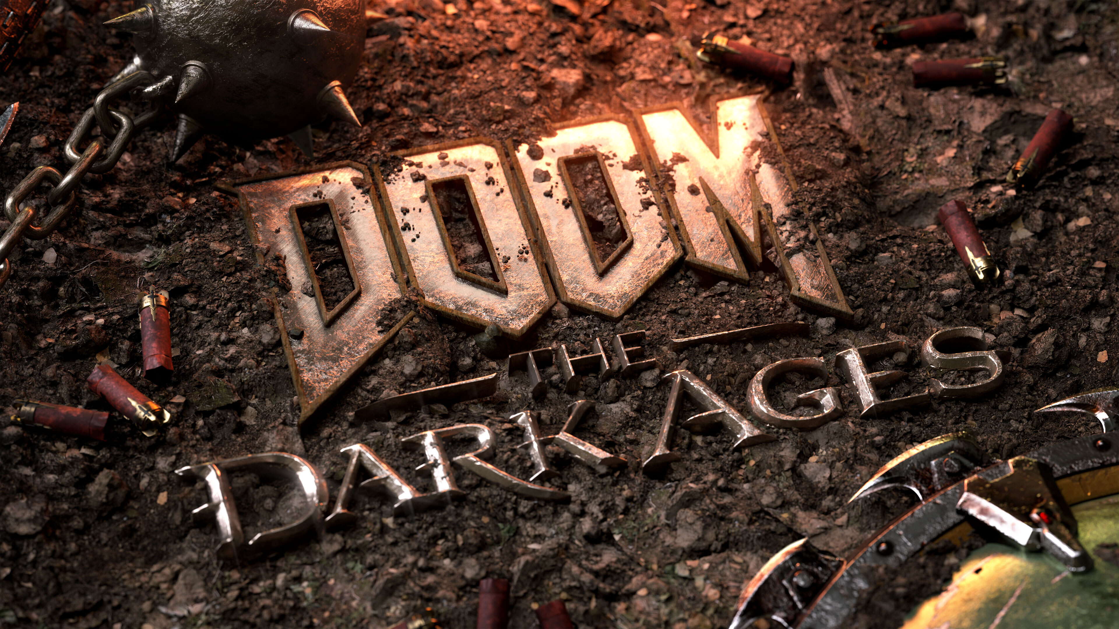 Doom Game Doom Guy Doom Slayers Club DOOM The Dark Ages 3840x2160
