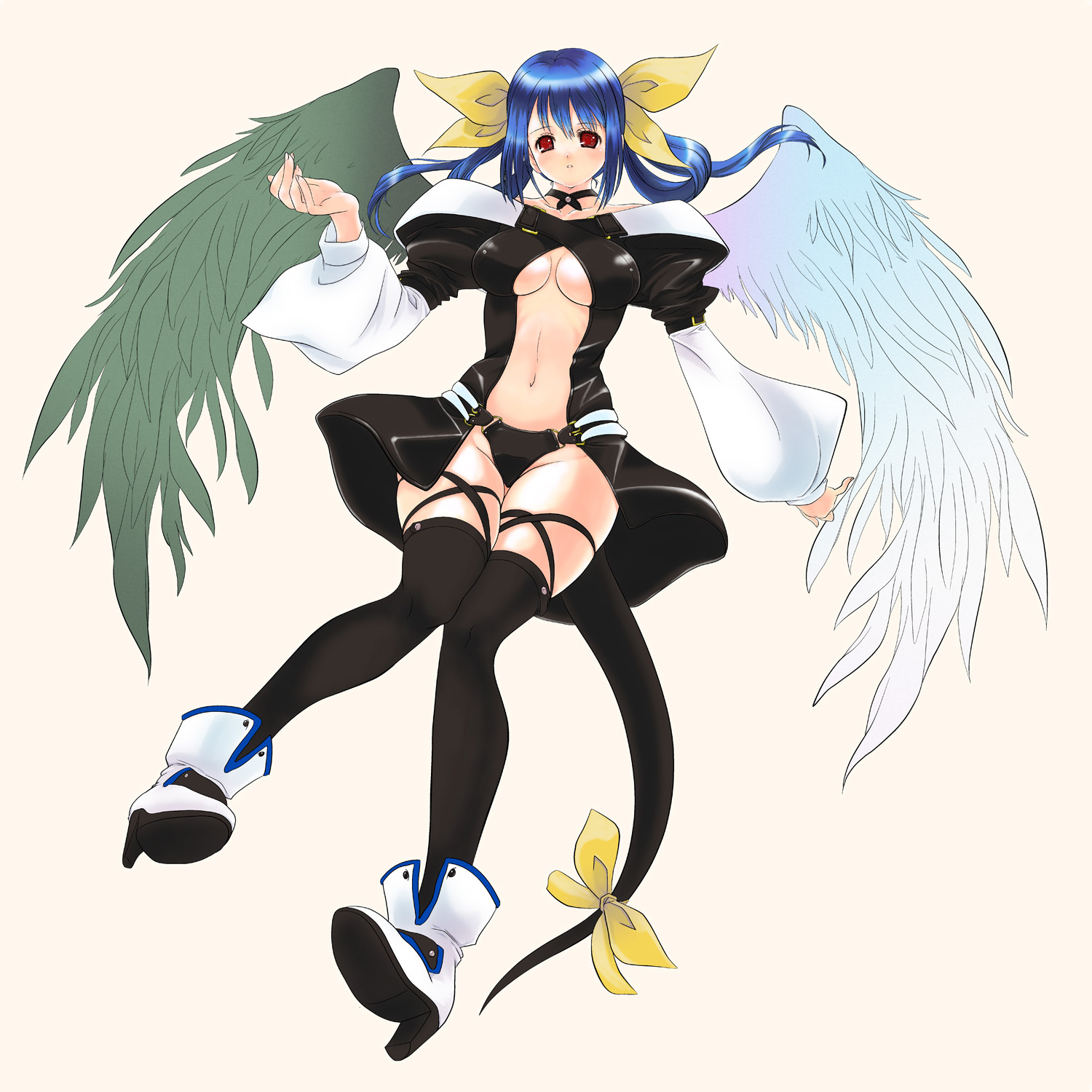 Guilty Gear Dizzy Guilty Gear Anime Girls Anime Girl With Wings 1500x1500