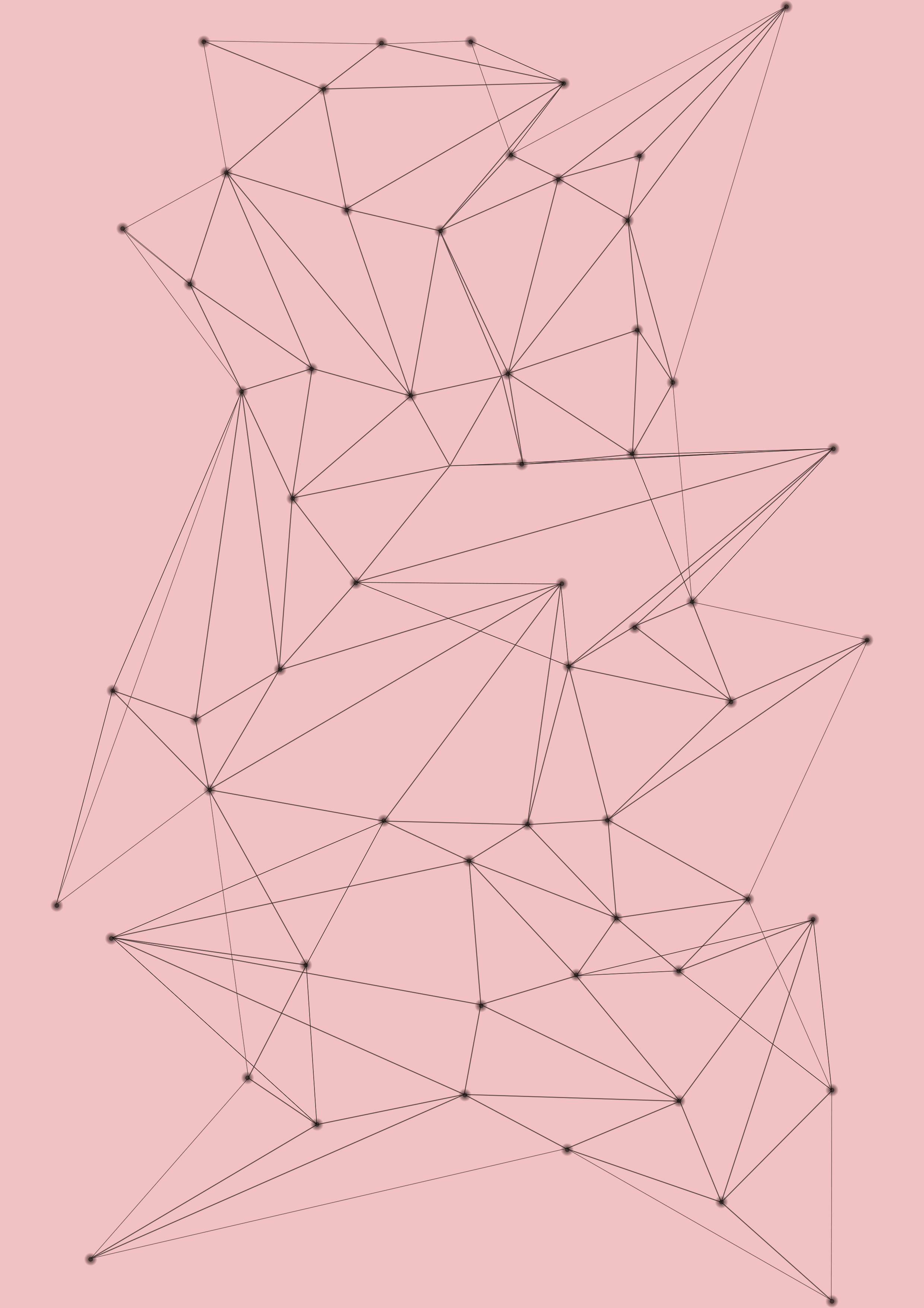 Pink Line Art Minimalism 2480x3508
