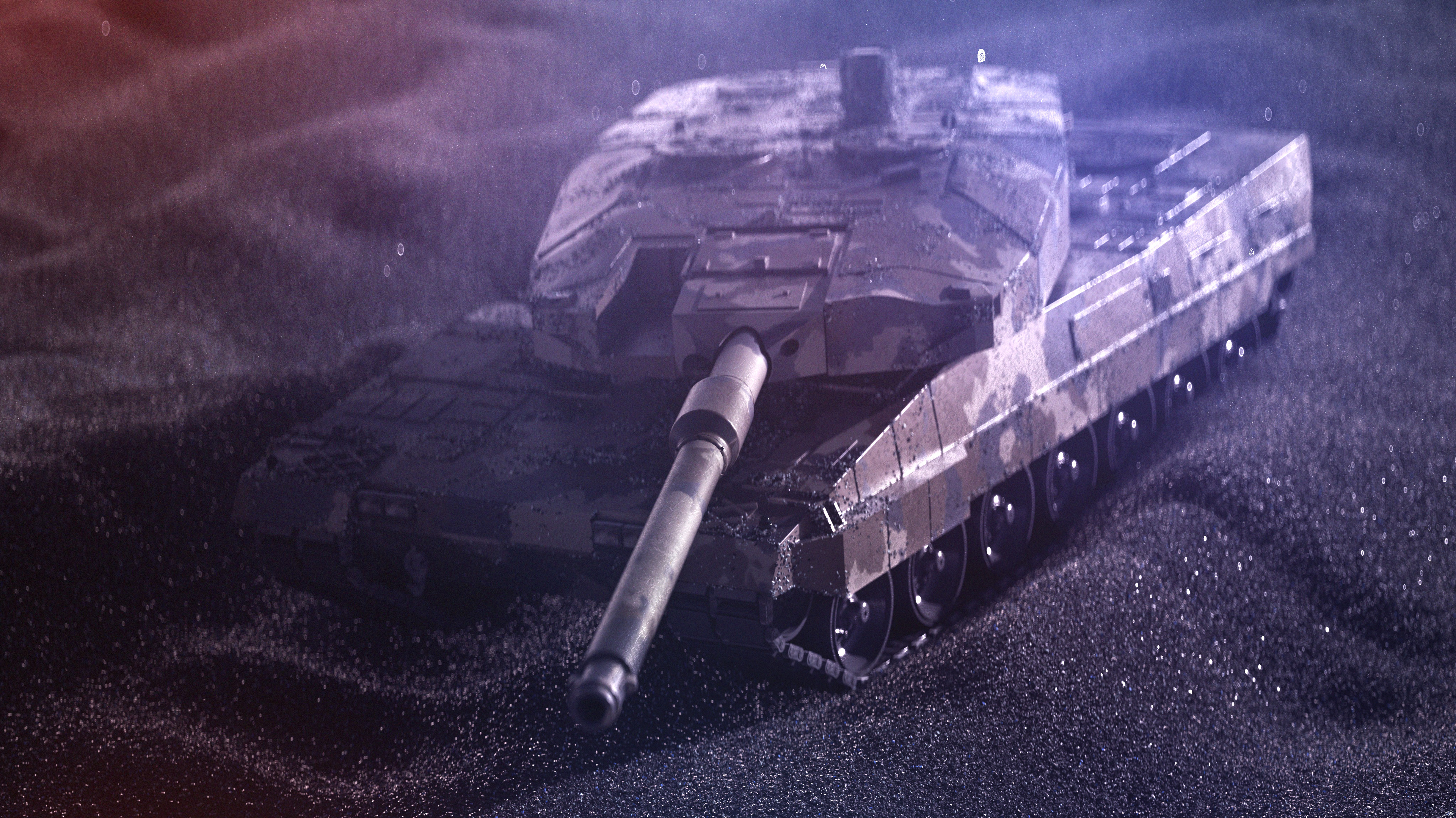 Leopard 2 Tank NATO Military 3840x2160