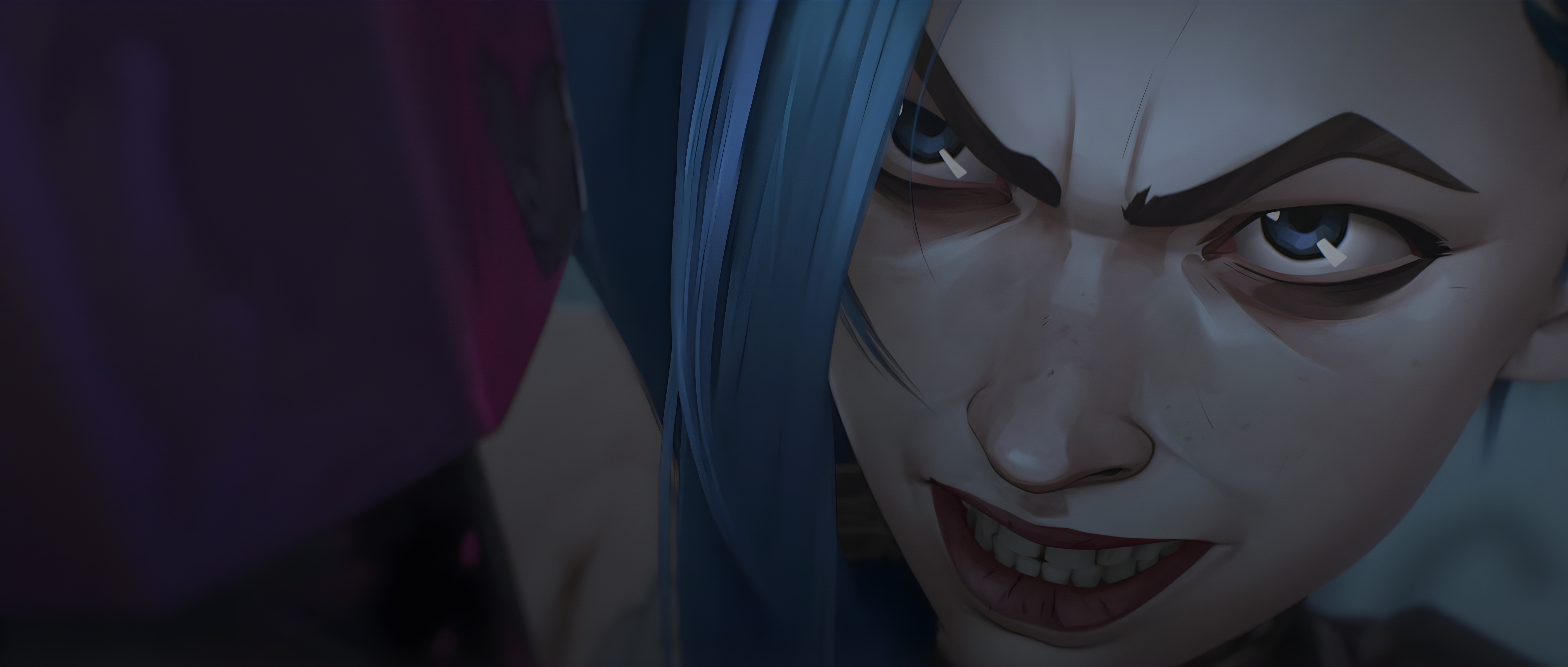 Jinx Arcane League Of Legends Arcane League Of Legends Netflix TV Series TV Series Video Game Charac 7680x3265