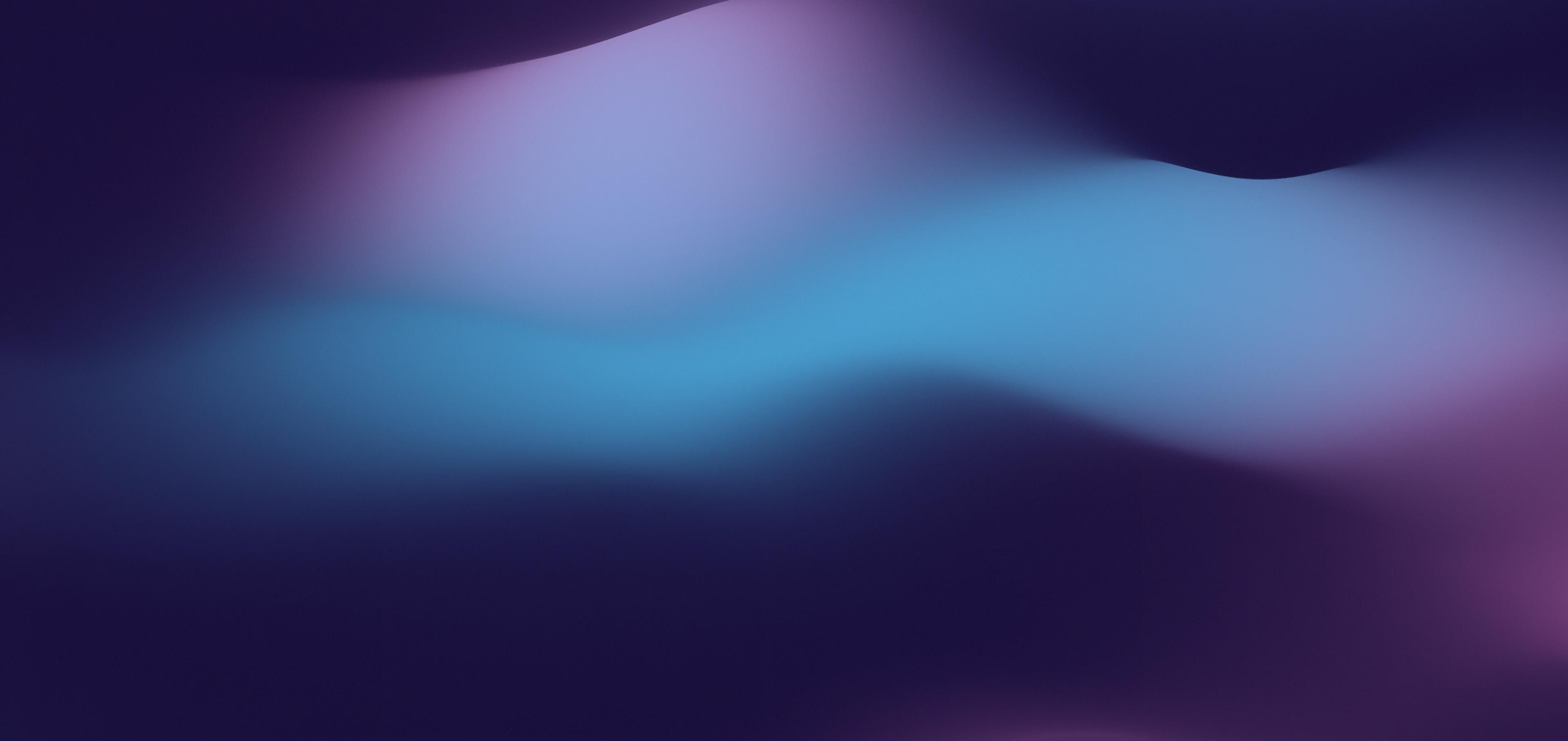 Gradient Procedural Generation Blurred Abstract 3840x1816