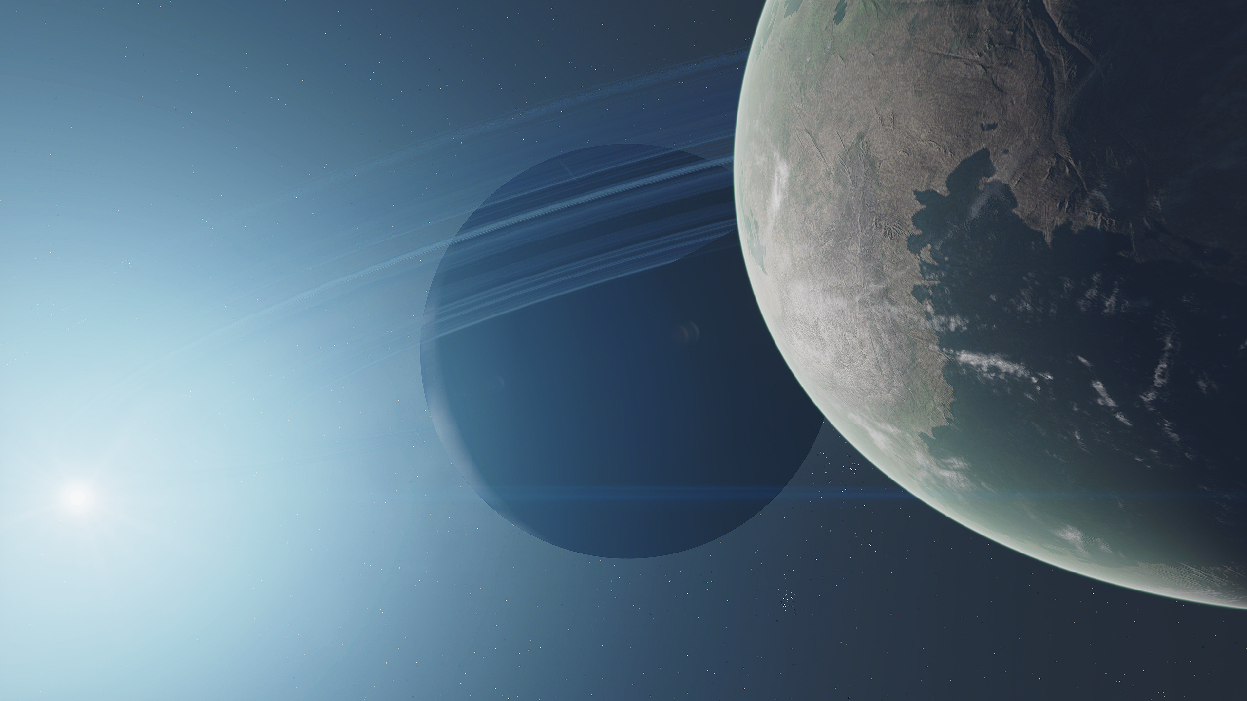 Starfield Video Game Planet Space Bethesda Softworks 2560x1440